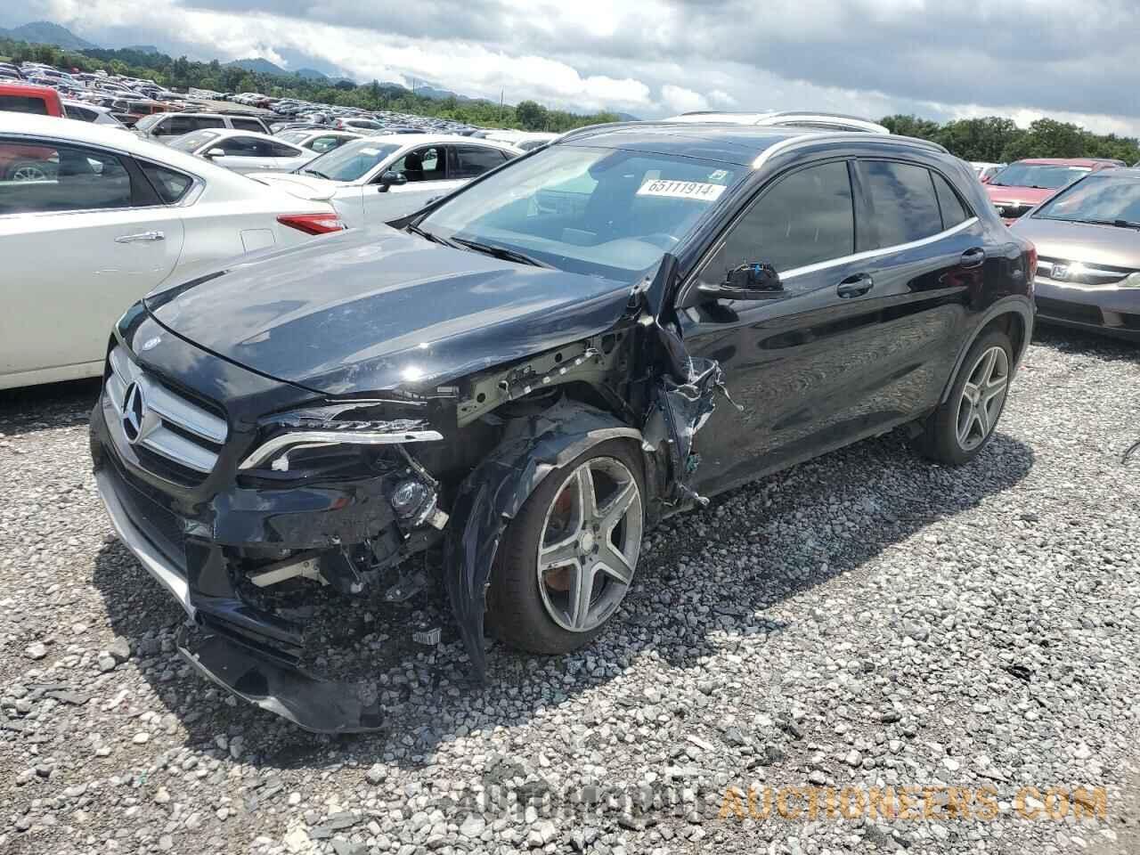 WDCTG4GB1FJ039717 MERCEDES-BENZ GLA-CLASS 2015