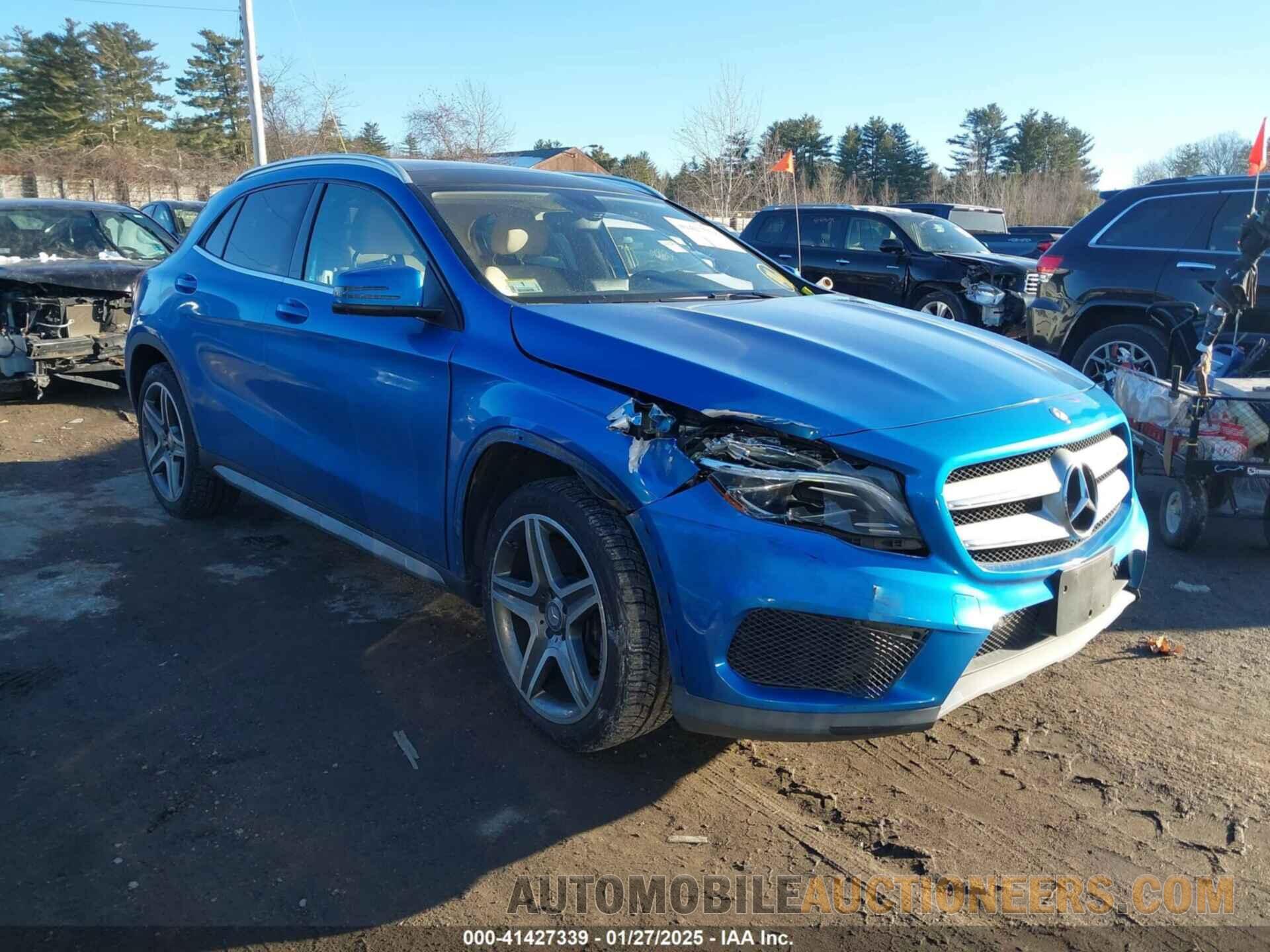 WDCTG4GB1FJ068229 MERCEDES-BENZ GLA 250 2015