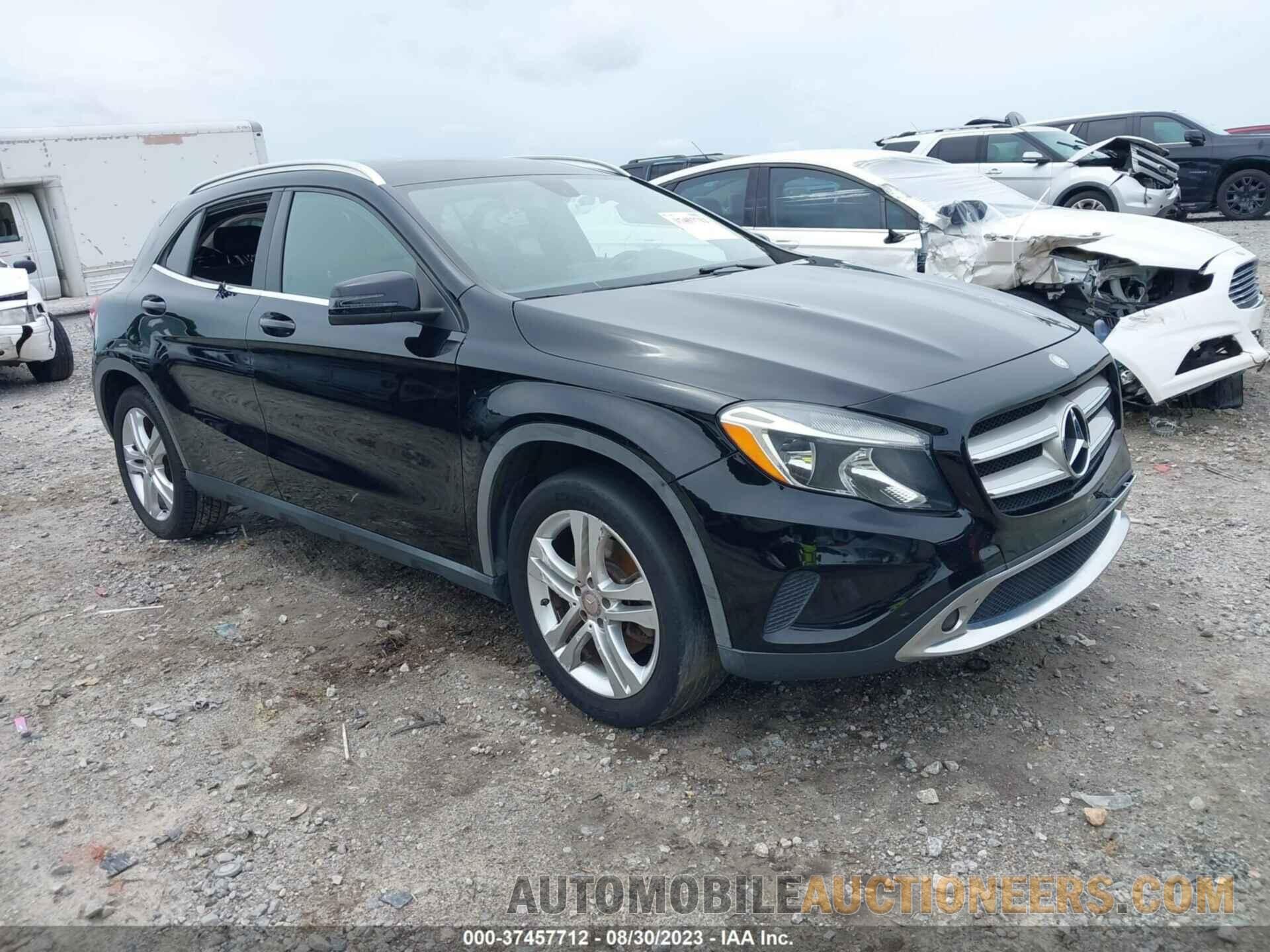 WDCTG4GB1FJ069509 MERCEDES-BENZ GLA 250 2015