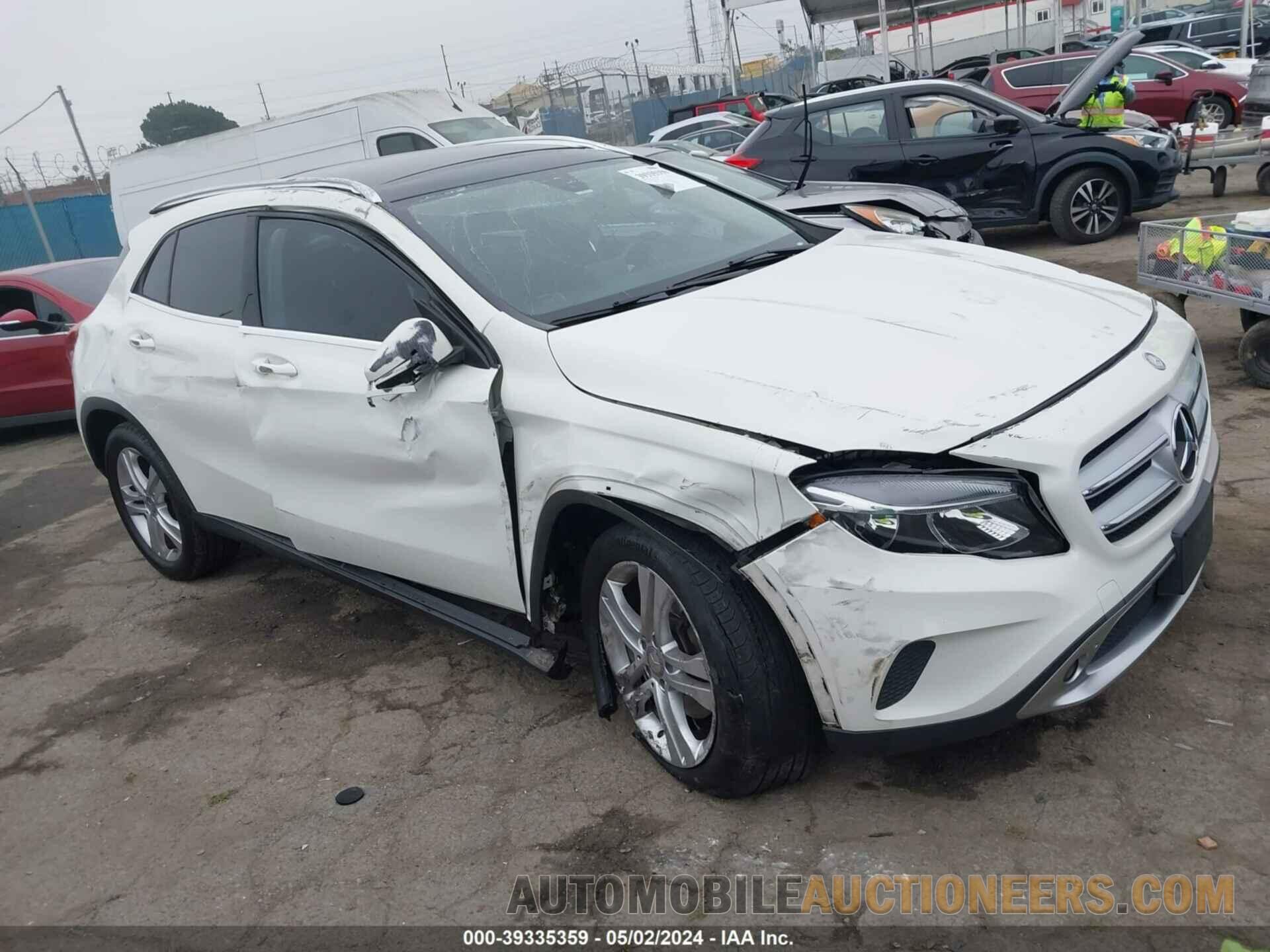 WDCTG4GB1FJ120720 MERCEDES-BENZ GLA 2015