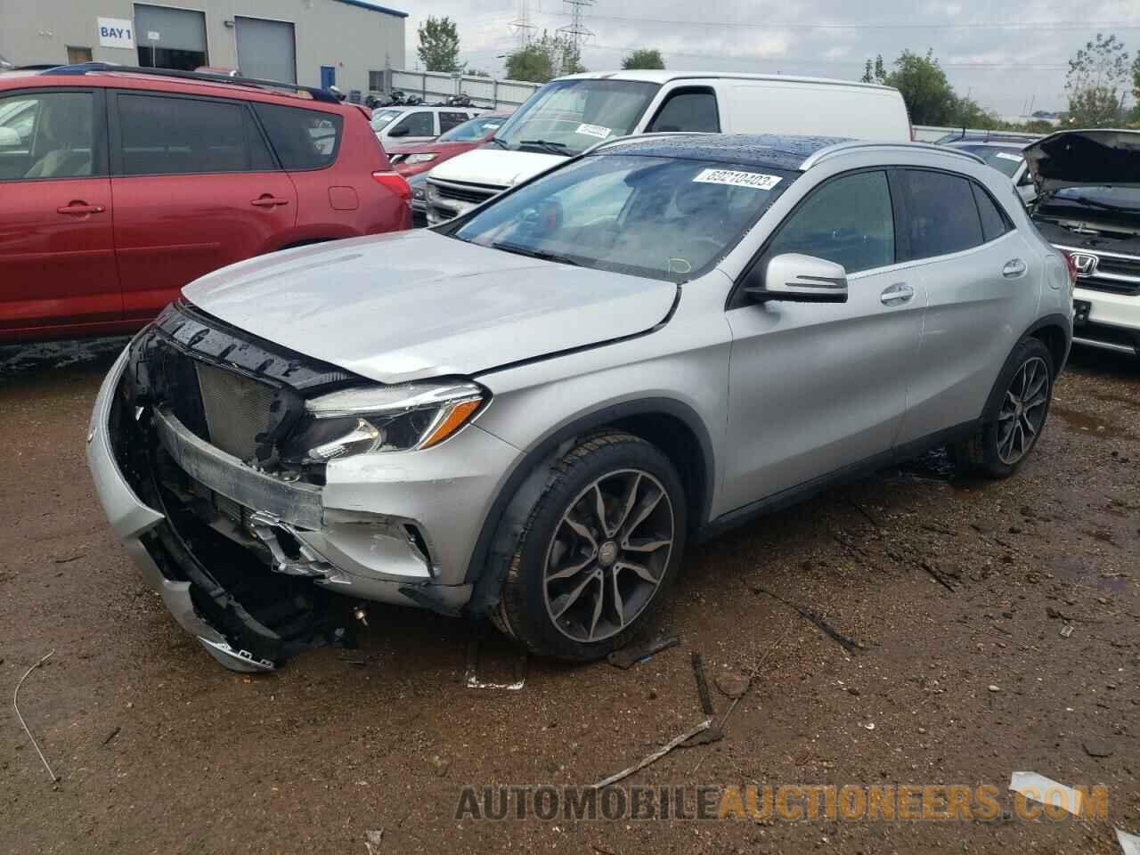 WDCTG4GB1GJ207406 MERCEDES-BENZ GLA-CLASS 2016