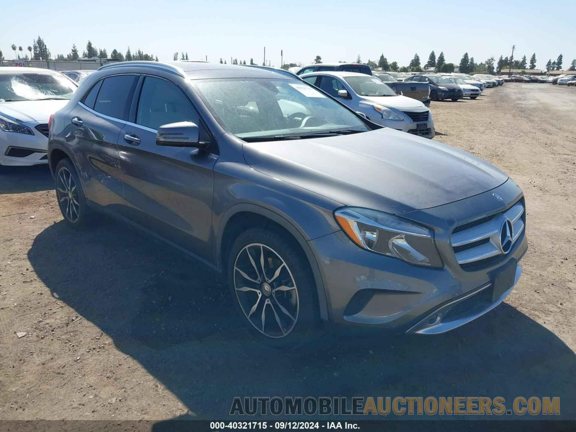 WDCTG4GB1GJ218406 MERCEDES-BENZ GLA 250 2016