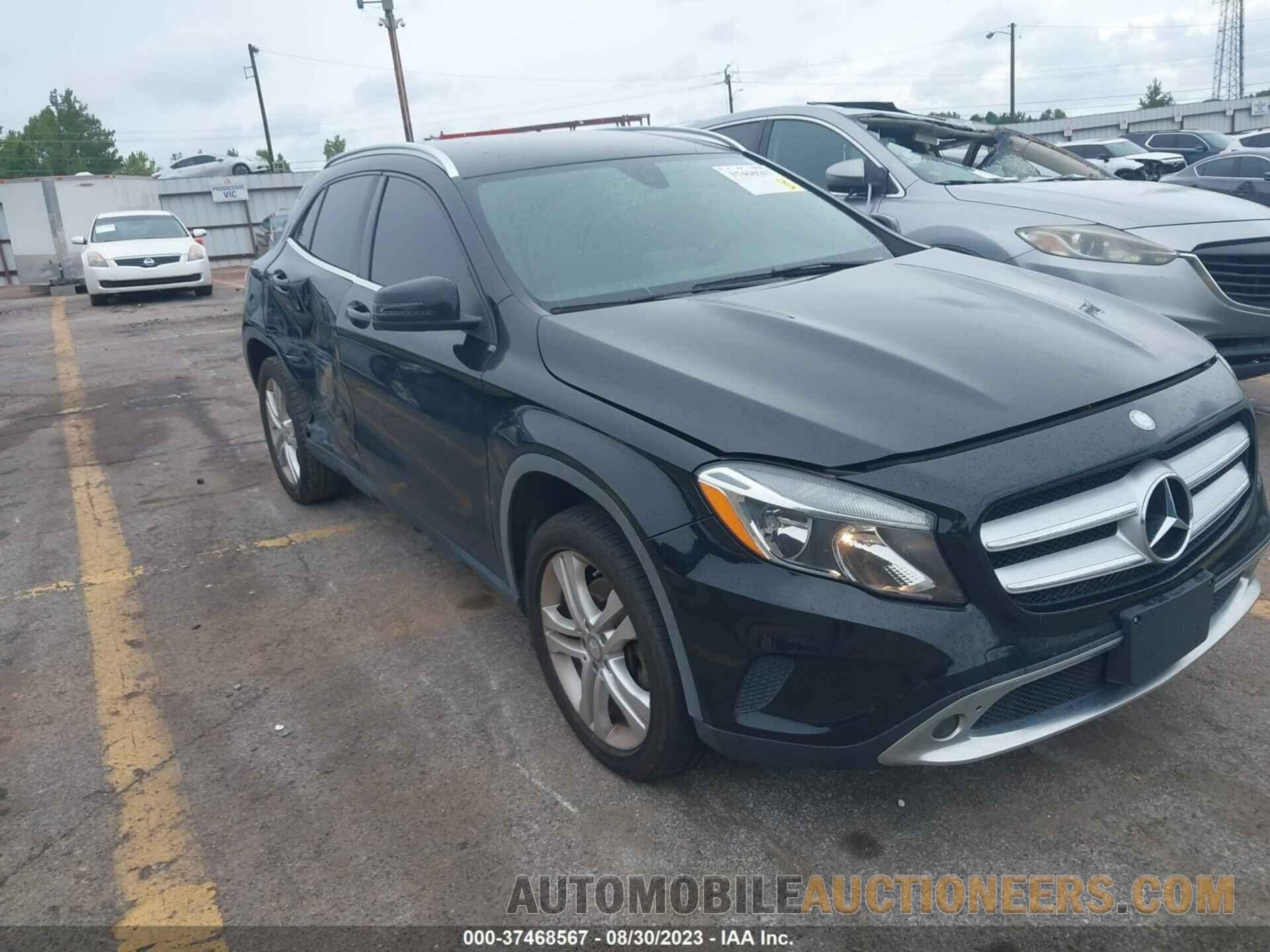 WDCTG4GB1GJ230703 MERCEDES-BENZ GLA 2016