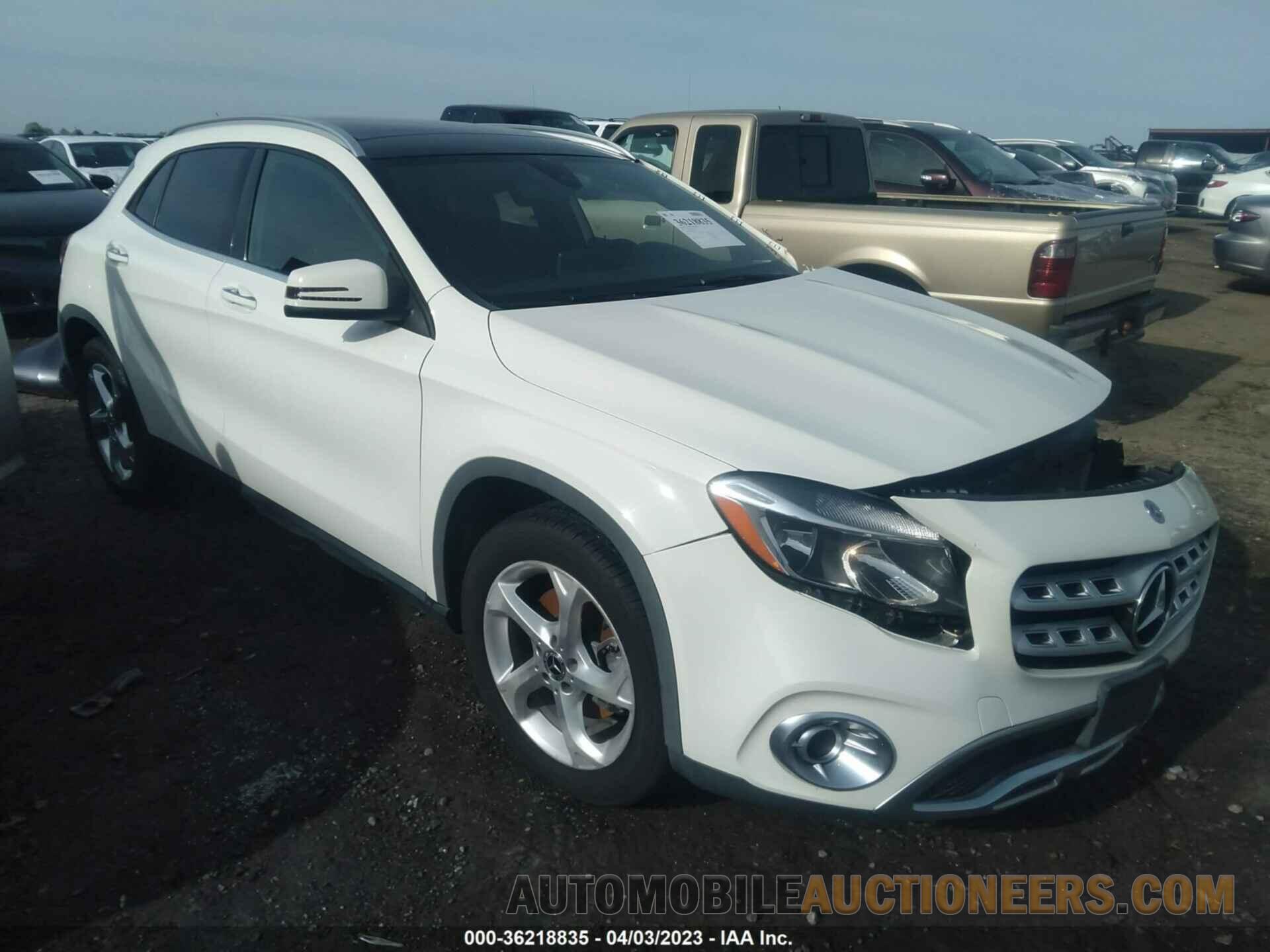 WDCTG4GB1JJ412425 MERCEDES-BENZ GLA 2018