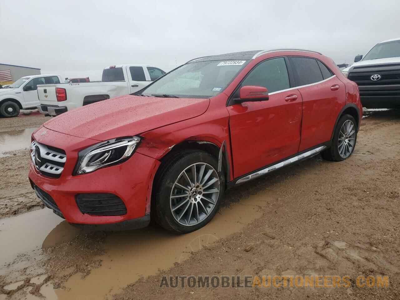 WDCTG4GB1JJ426941 MERCEDES-BENZ GLA-CLASS 2018