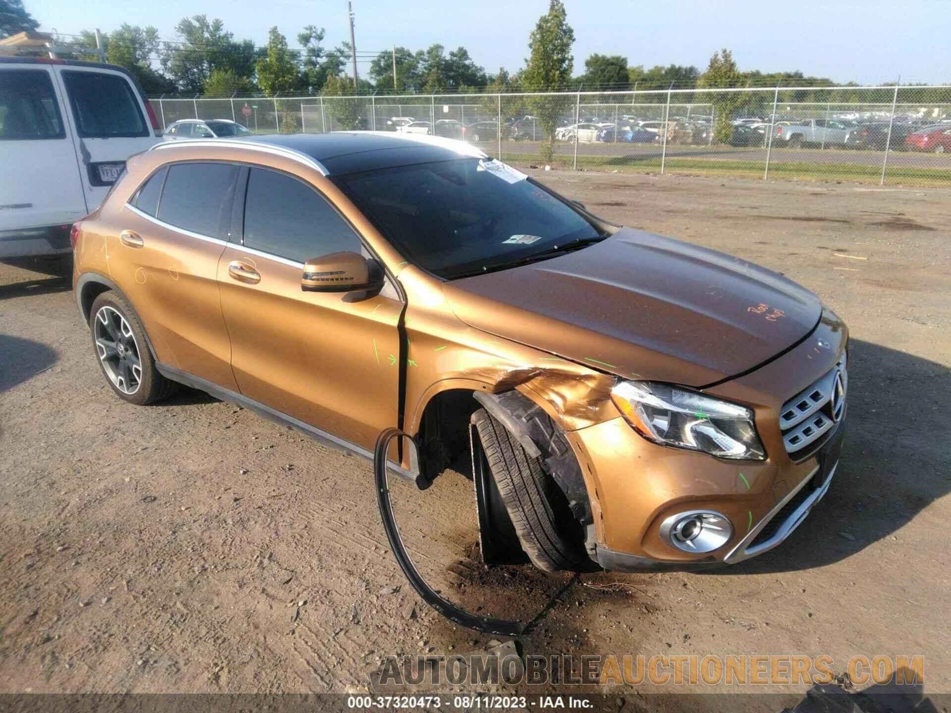 WDCTG4GB1JJ458031 MERCEDES-BENZ GLA 2018