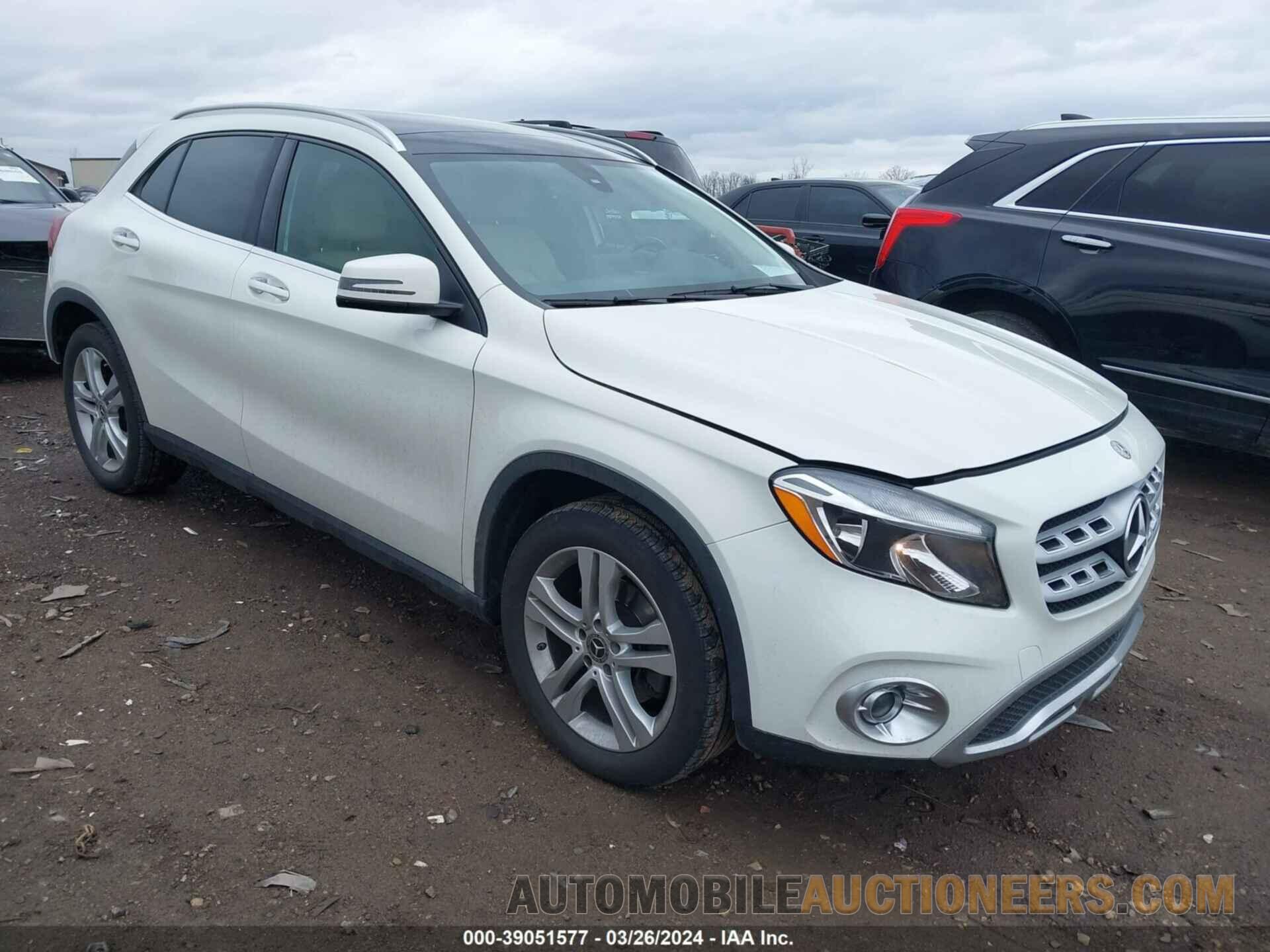 WDCTG4GB1JJ470518 MERCEDES-BENZ GLA 250 2018