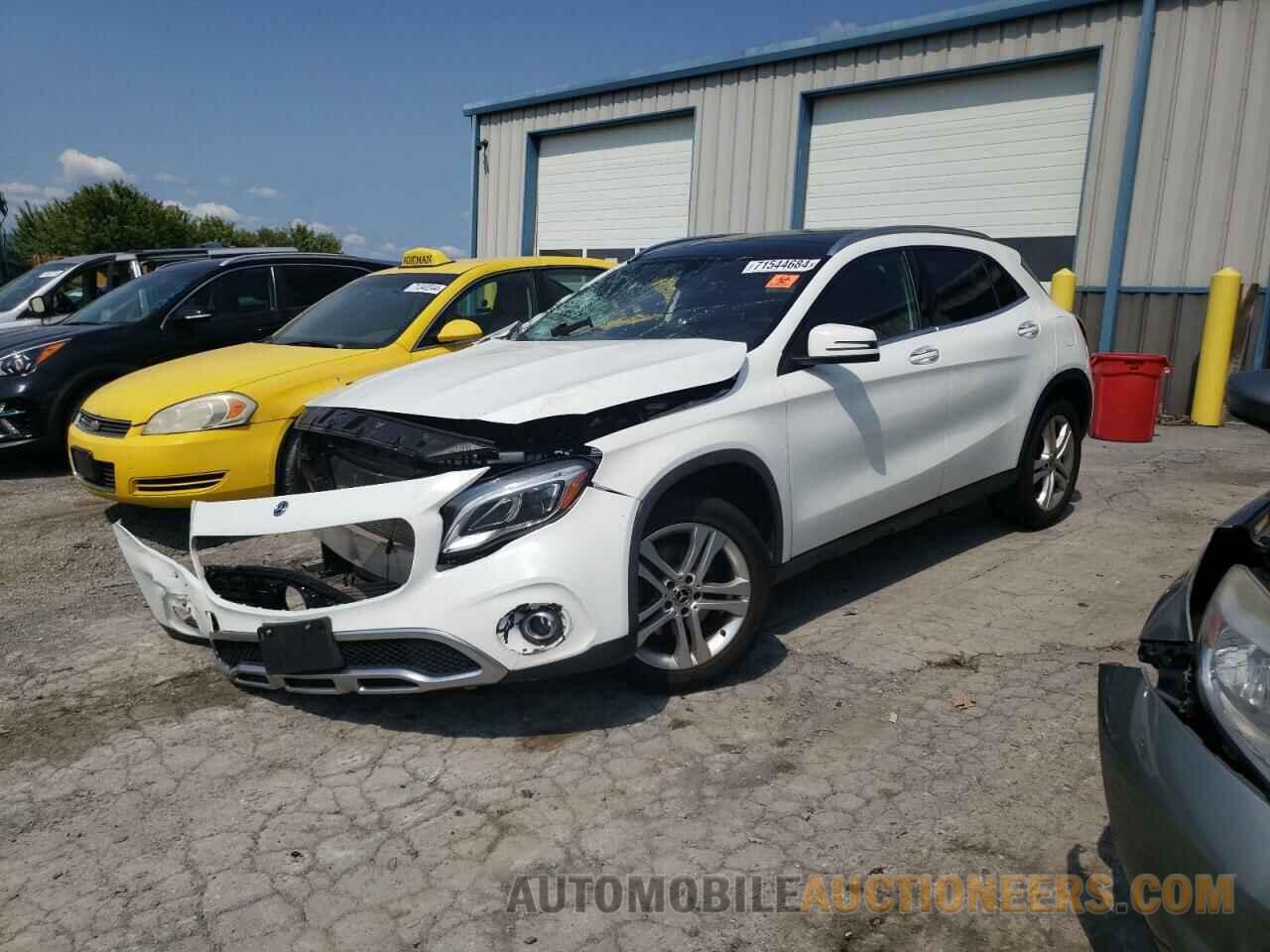 WDCTG4GB1KJ550452 MERCEDES-BENZ GLA-CLASS 2019