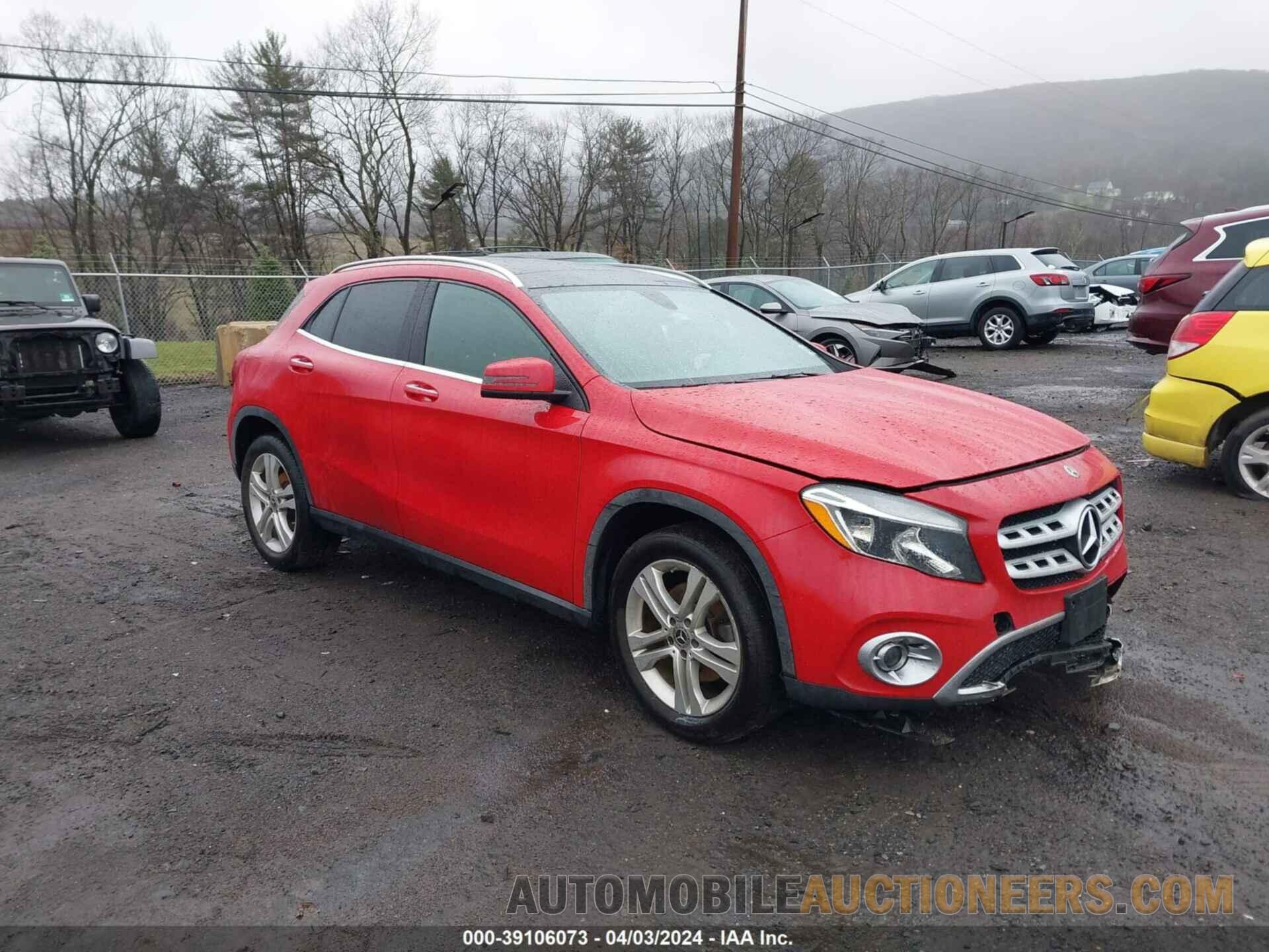 WDCTG4GB1KJ584262 MERCEDES-BENZ GLA 250 2019