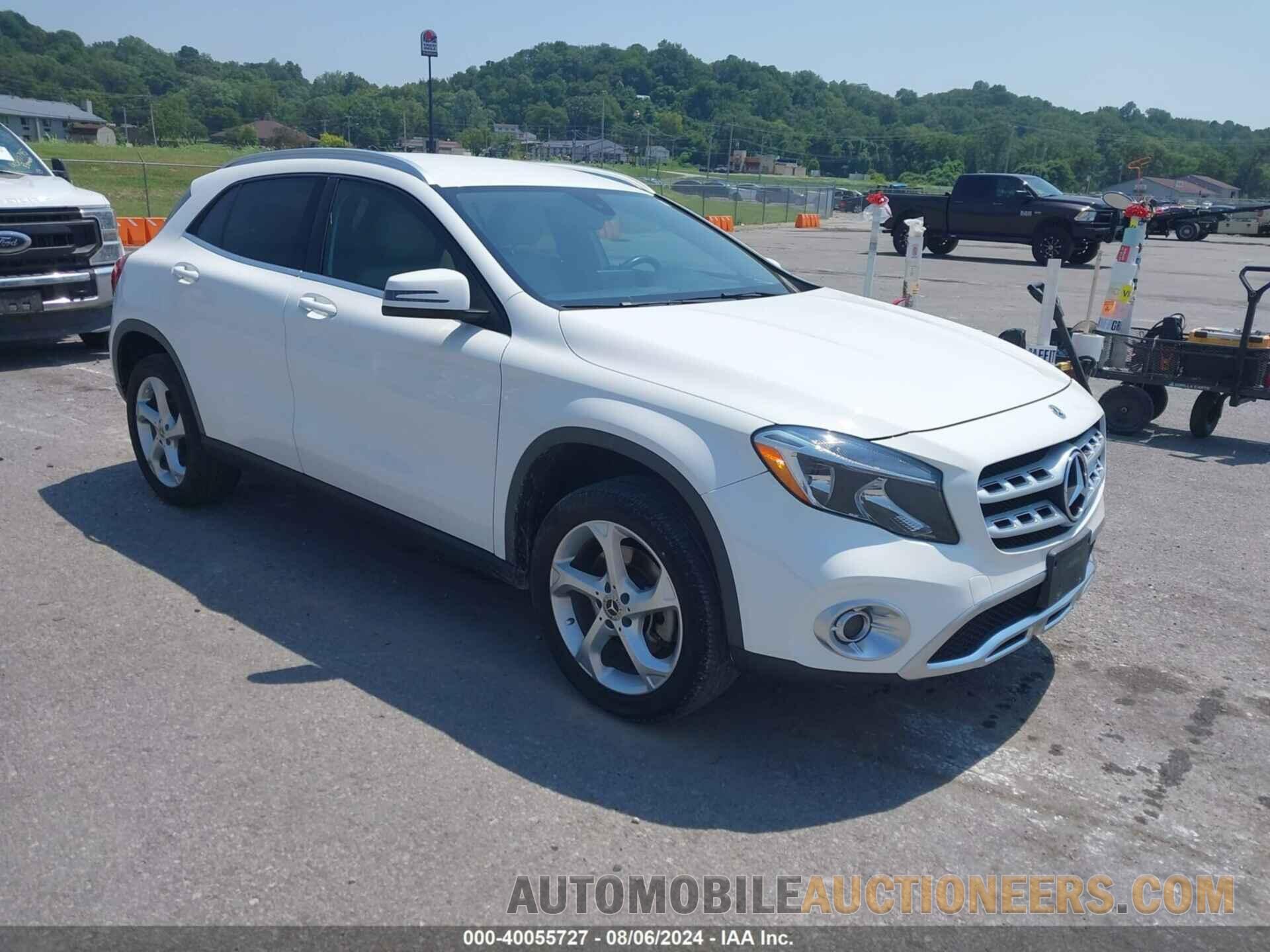 WDCTG4GB1KU003292 MERCEDES-BENZ GLA 2019