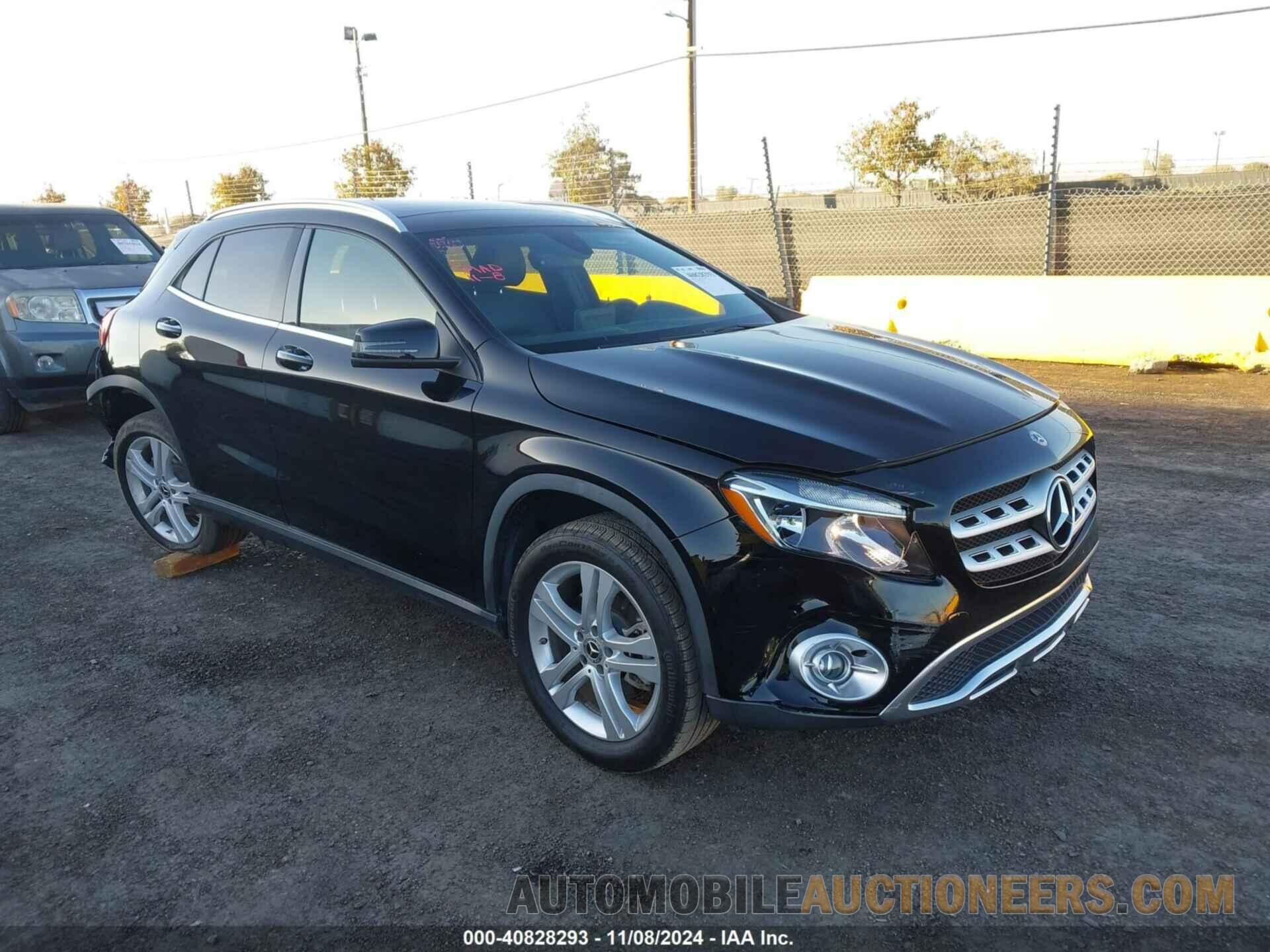 WDCTG4GB1KU014826 MERCEDES-BENZ GLA 250 2019