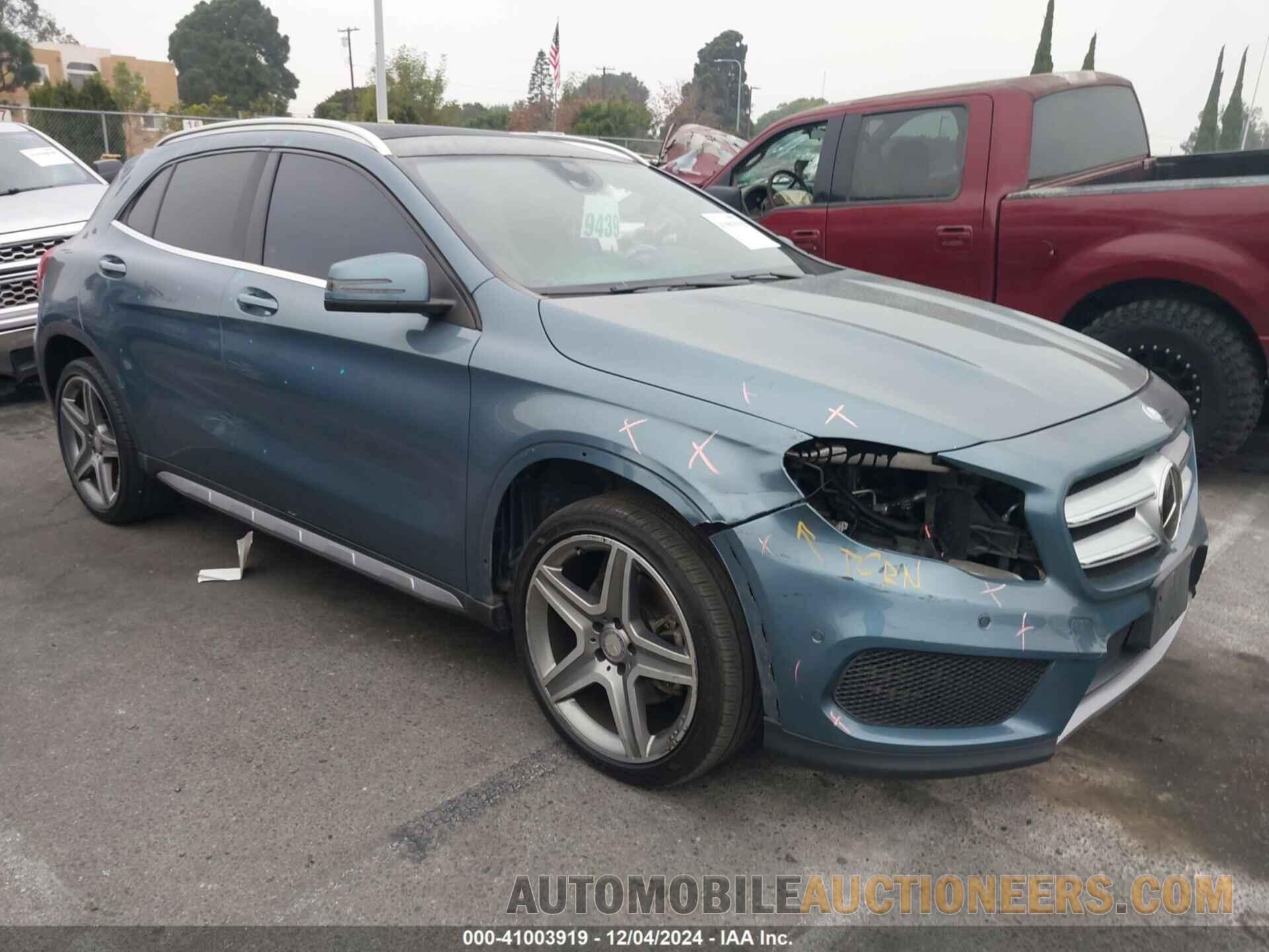 WDCTG4GB2FJ021520 MERCEDES-BENZ GLA 250 2015