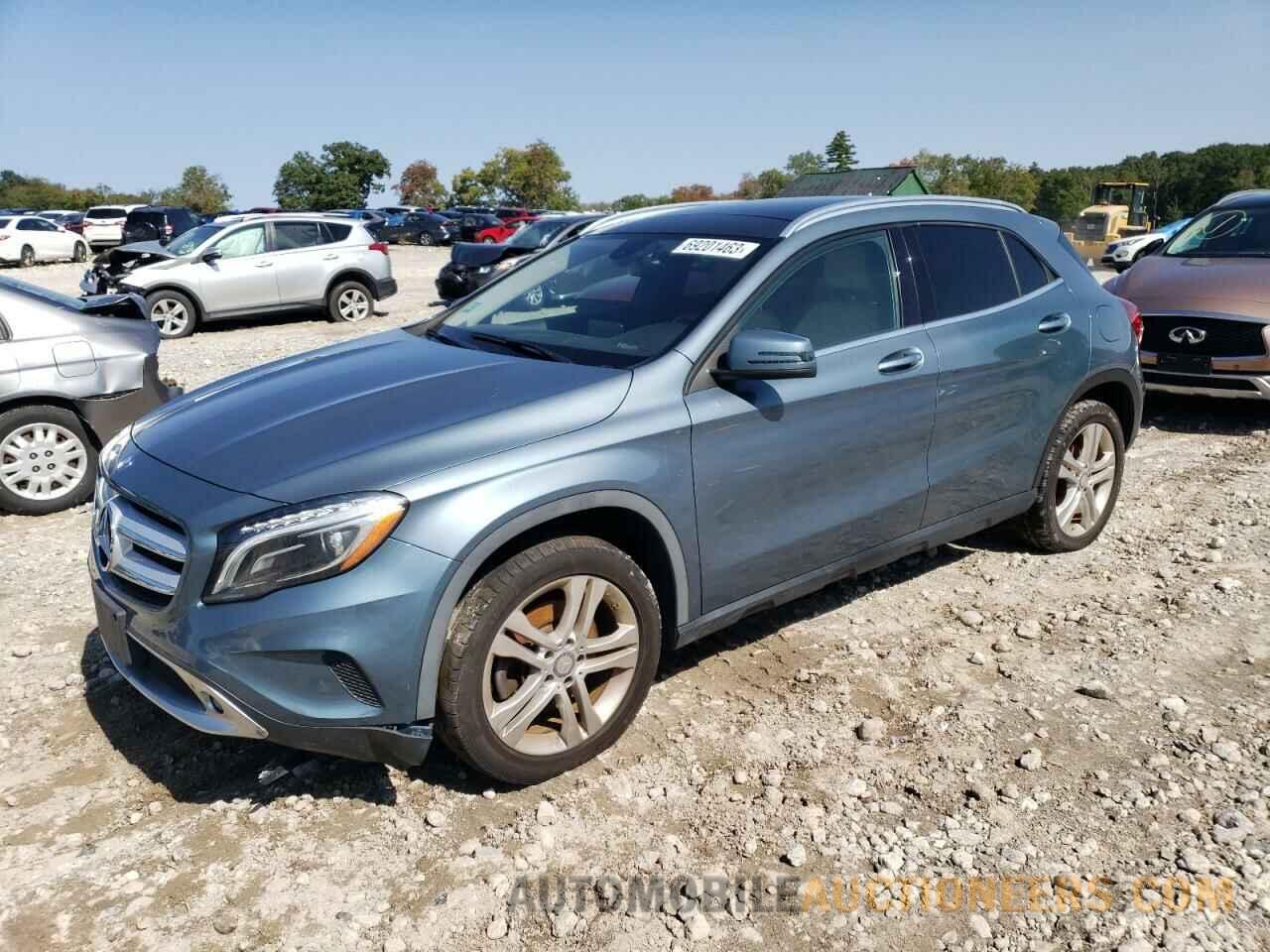 WDCTG4GB2FJ031805 MERCEDES-BENZ GLA-CLASS 2015