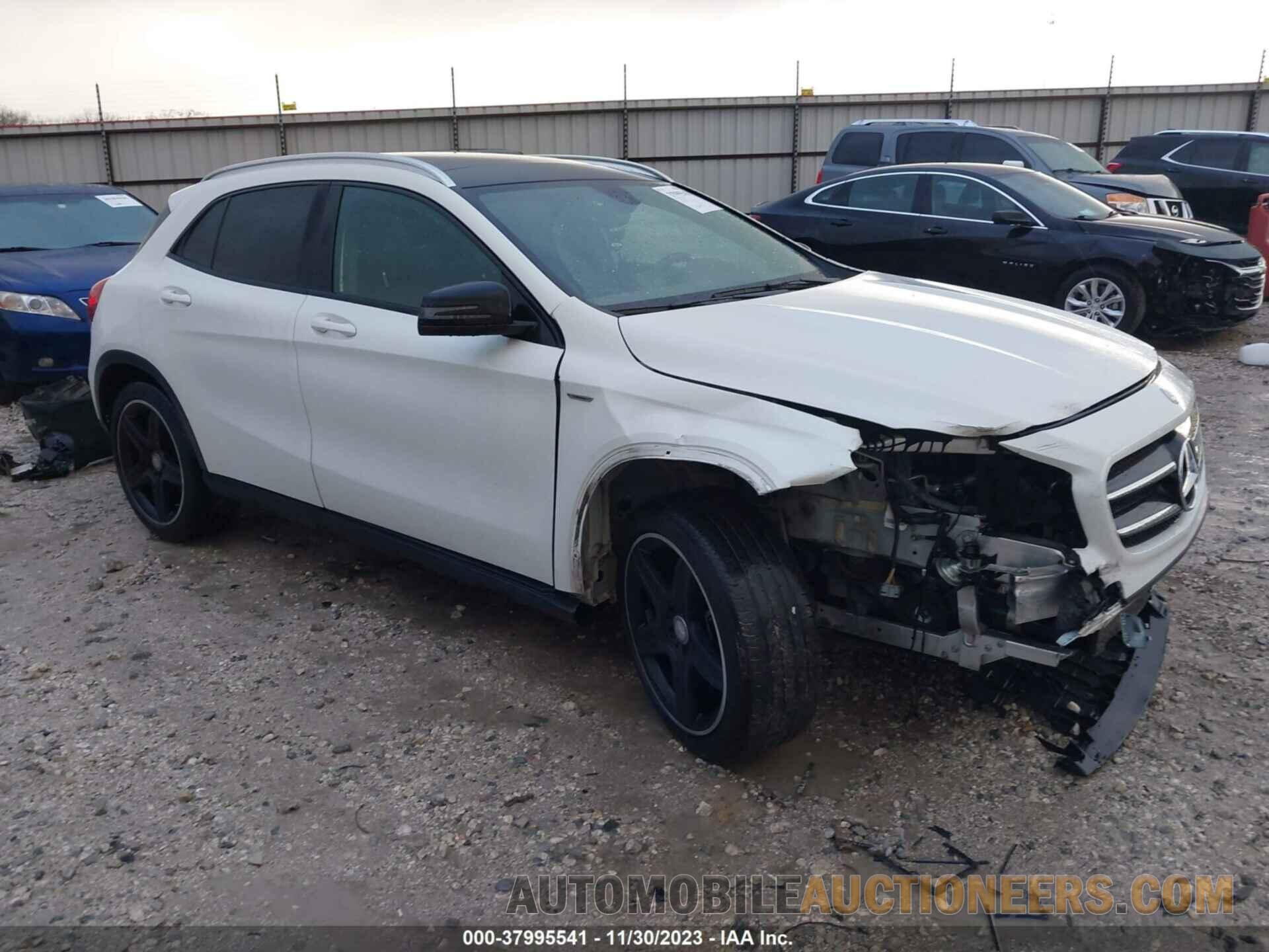 WDCTG4GB2FJ036034 MERCEDES-BENZ GLA 250 2015