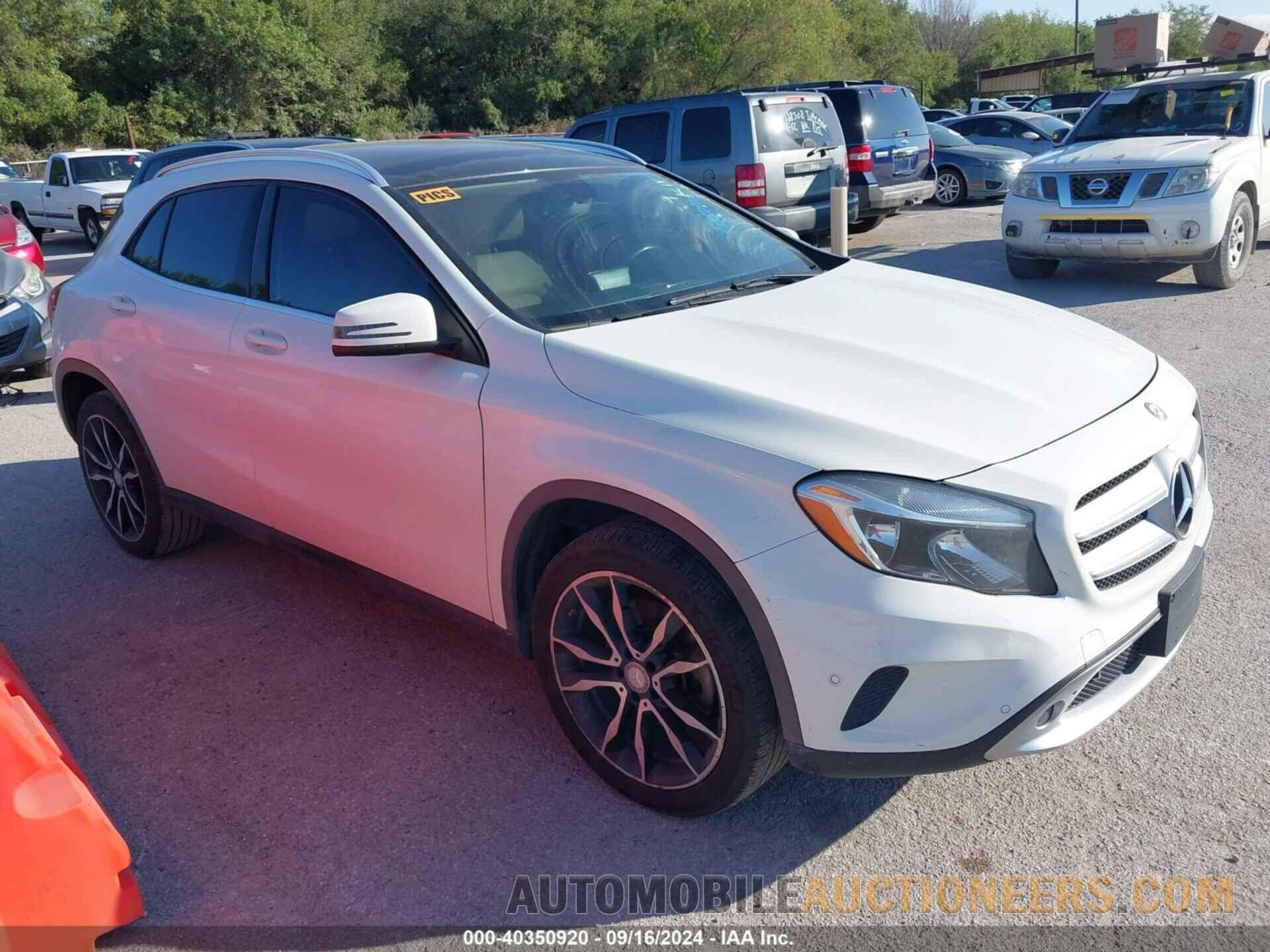 WDCTG4GB2FJ040939 MERCEDES-BENZ GLA 250 2015