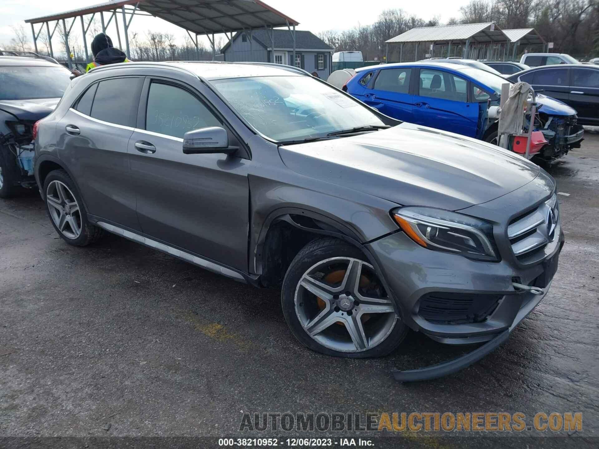 WDCTG4GB2FJ067364 MERCEDES-BENZ GLA 250 2015