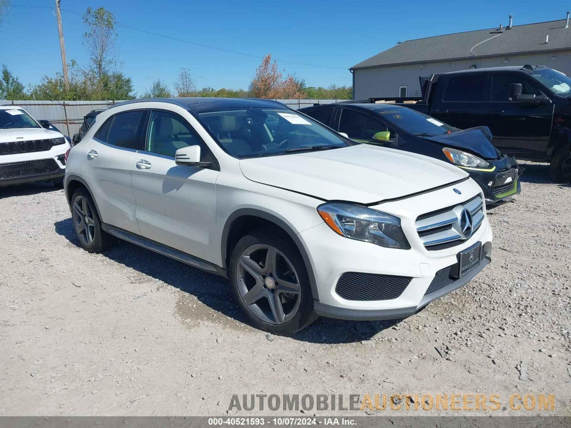 WDCTG4GB2FJ138725 MERCEDES-BENZ GLA-CLASS 2015