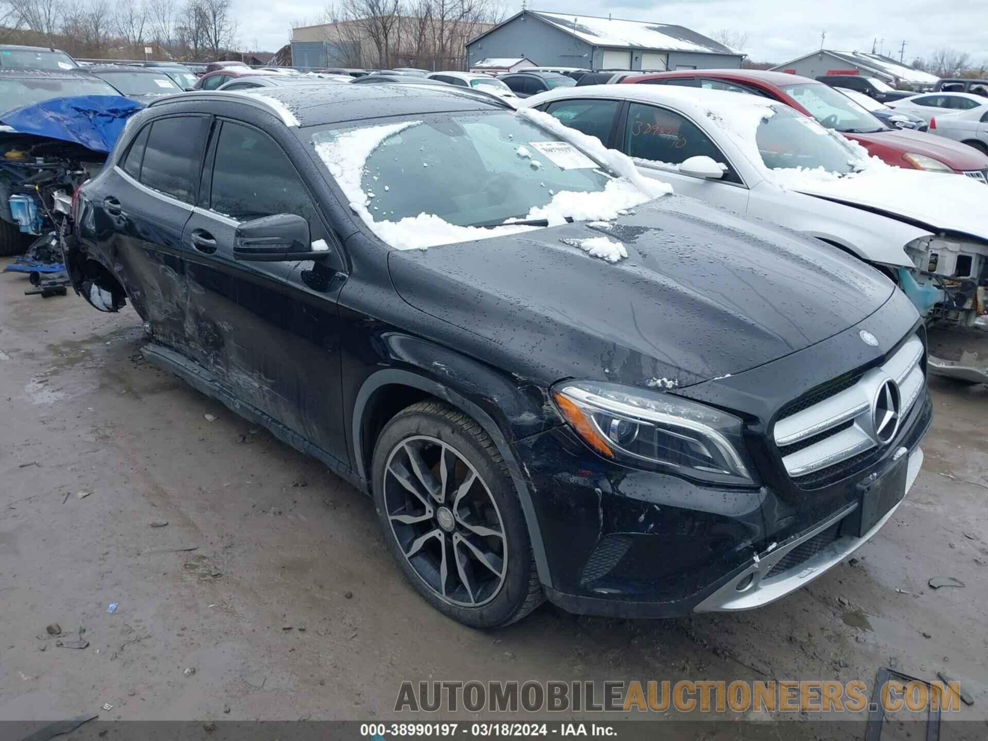 WDCTG4GB2FJ155623 MERCEDES-BENZ GLA 250 2015