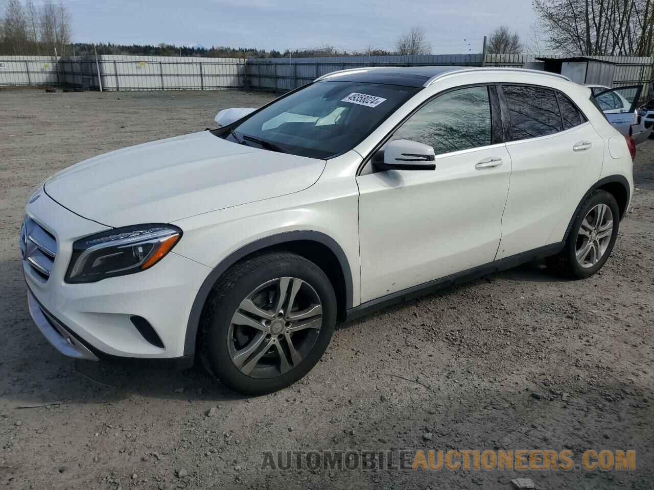 WDCTG4GB2GJ190292 MERCEDES-BENZ GLA-CLASS 2016