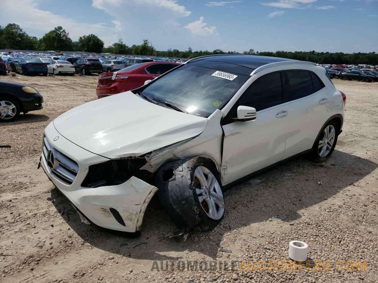 WDCTG4GB2GJ204949 MERCEDES-BENZ GLA-CLASS 2016