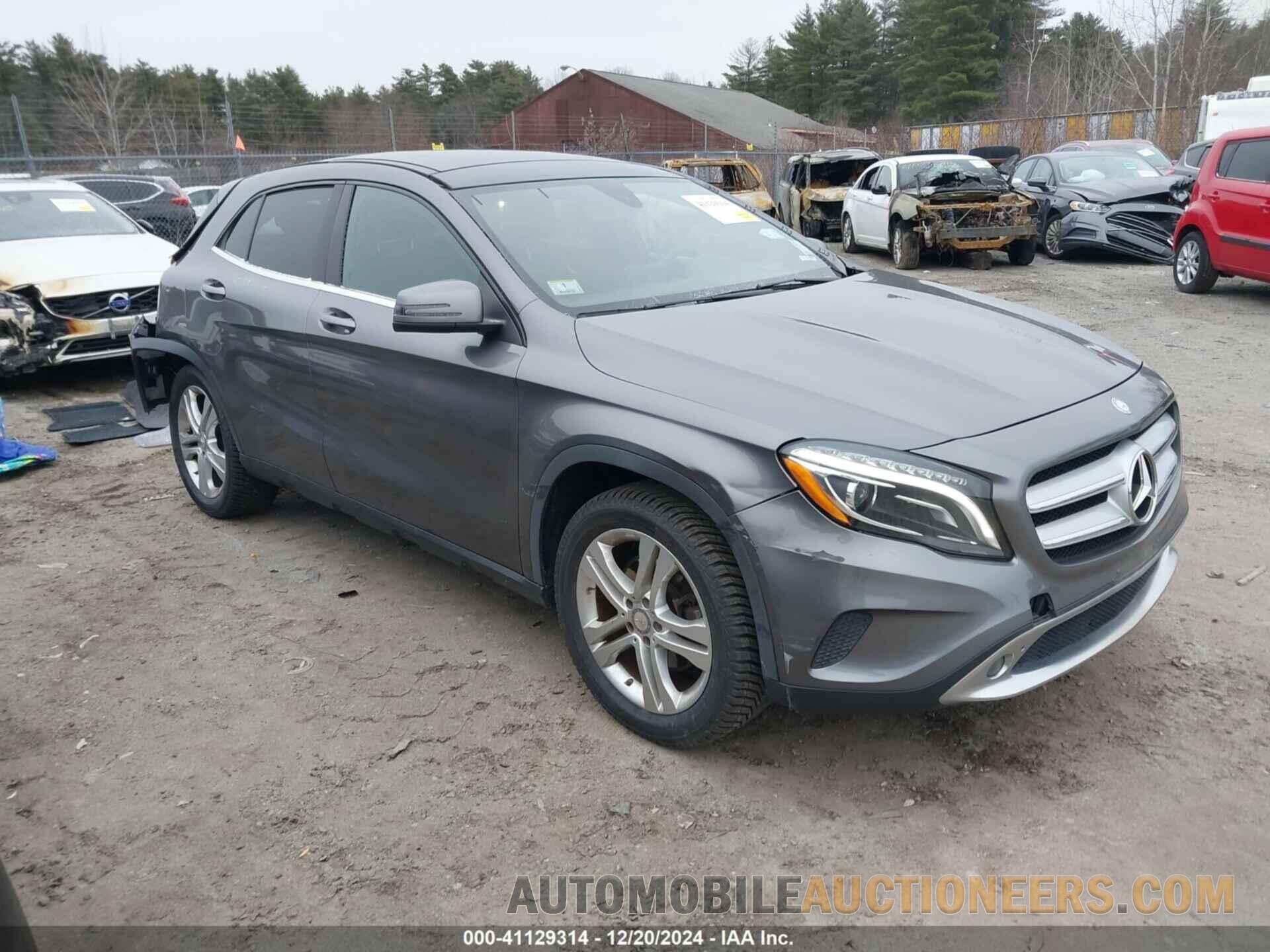 WDCTG4GB2GJ208872 MERCEDES-BENZ GLA 2016