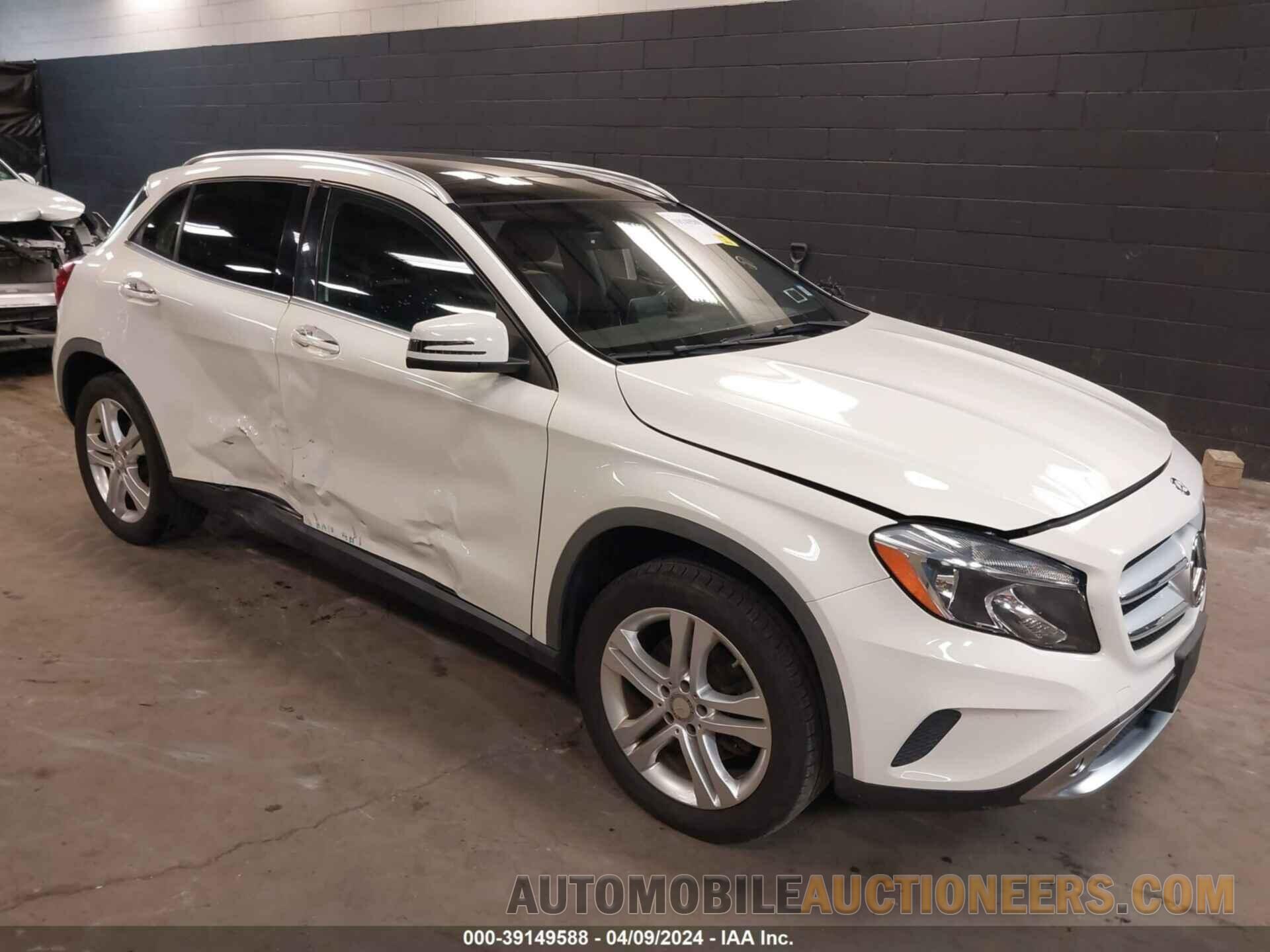 WDCTG4GB2GJ218219 MERCEDES-BENZ GLA 250 2016