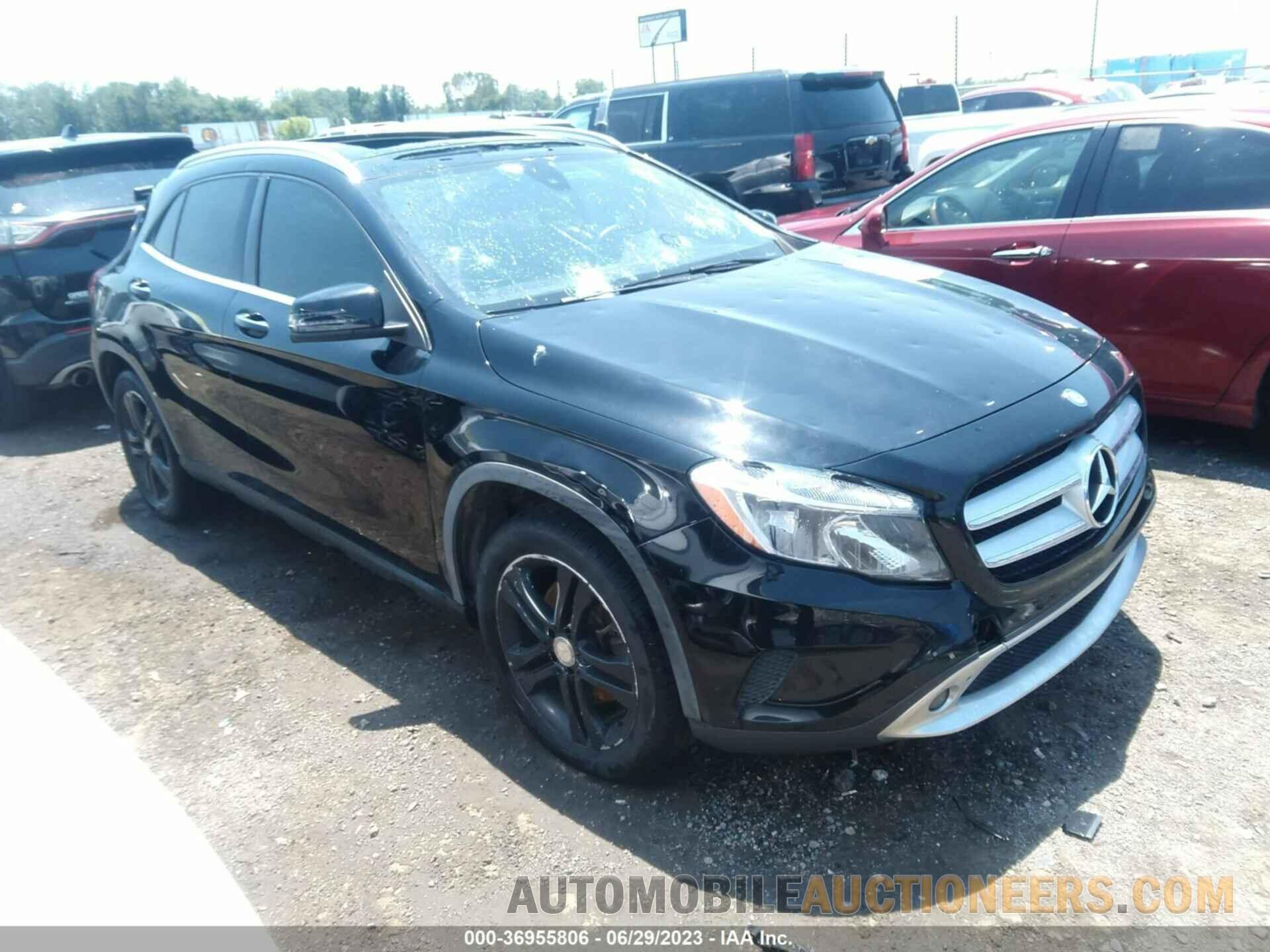 WDCTG4GB2GJ227292 MERCEDES-BENZ GLA 2016