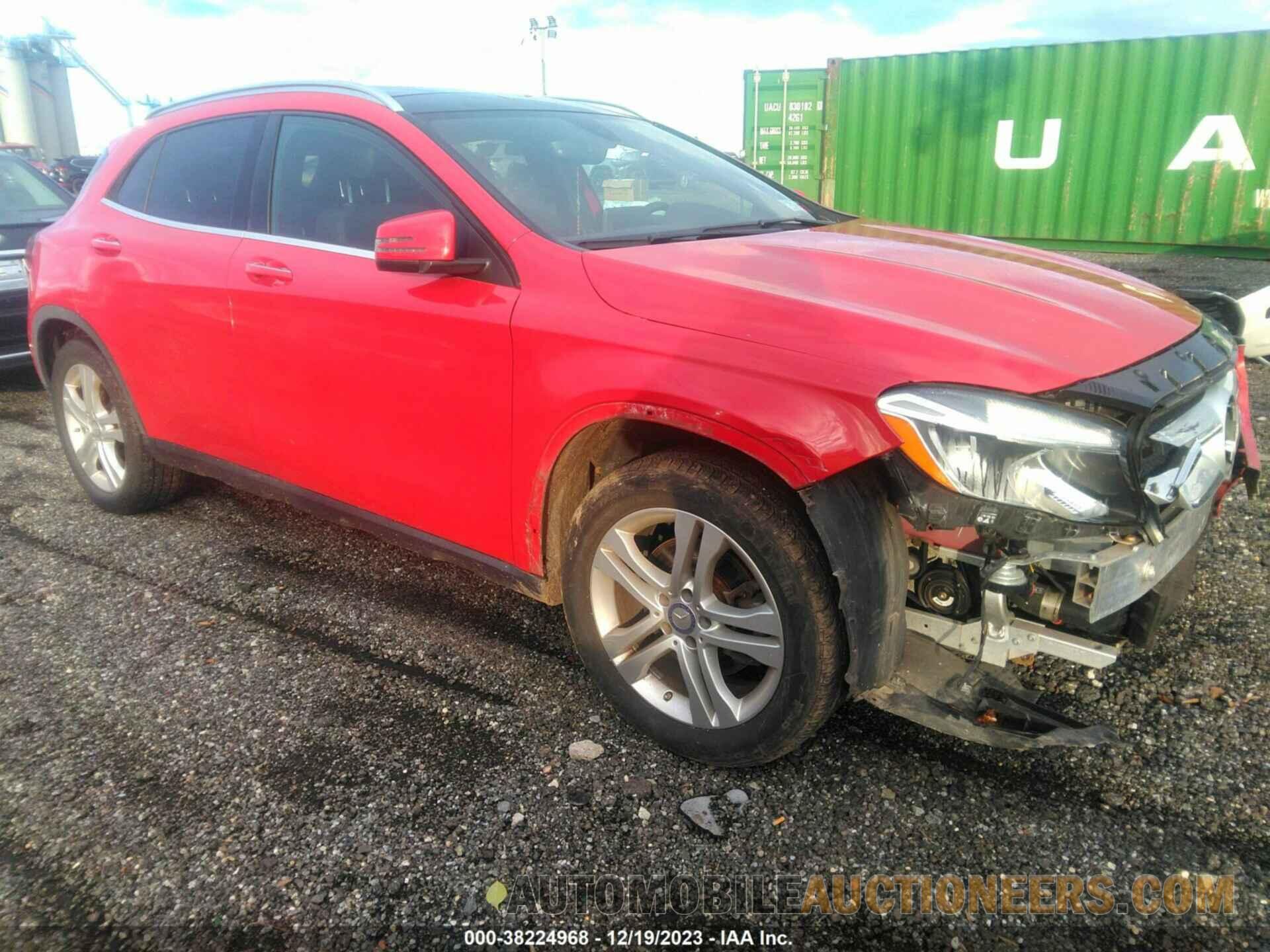 WDCTG4GB2HJ328396 MERCEDES-BENZ GLA 250 2017