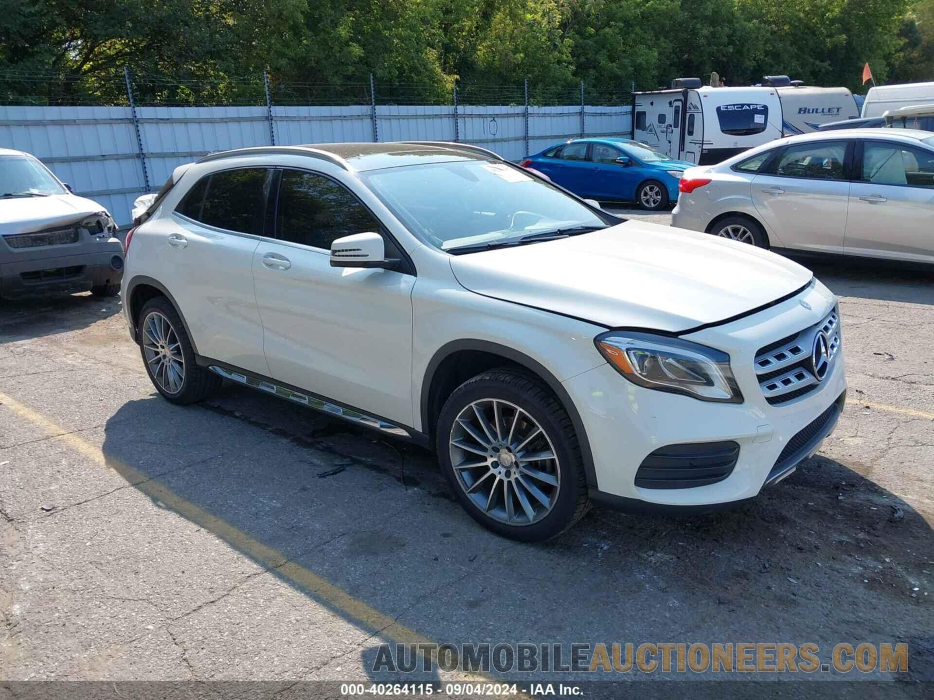 WDCTG4GB2JJ375322 MERCEDES-BENZ GLA 250 2018