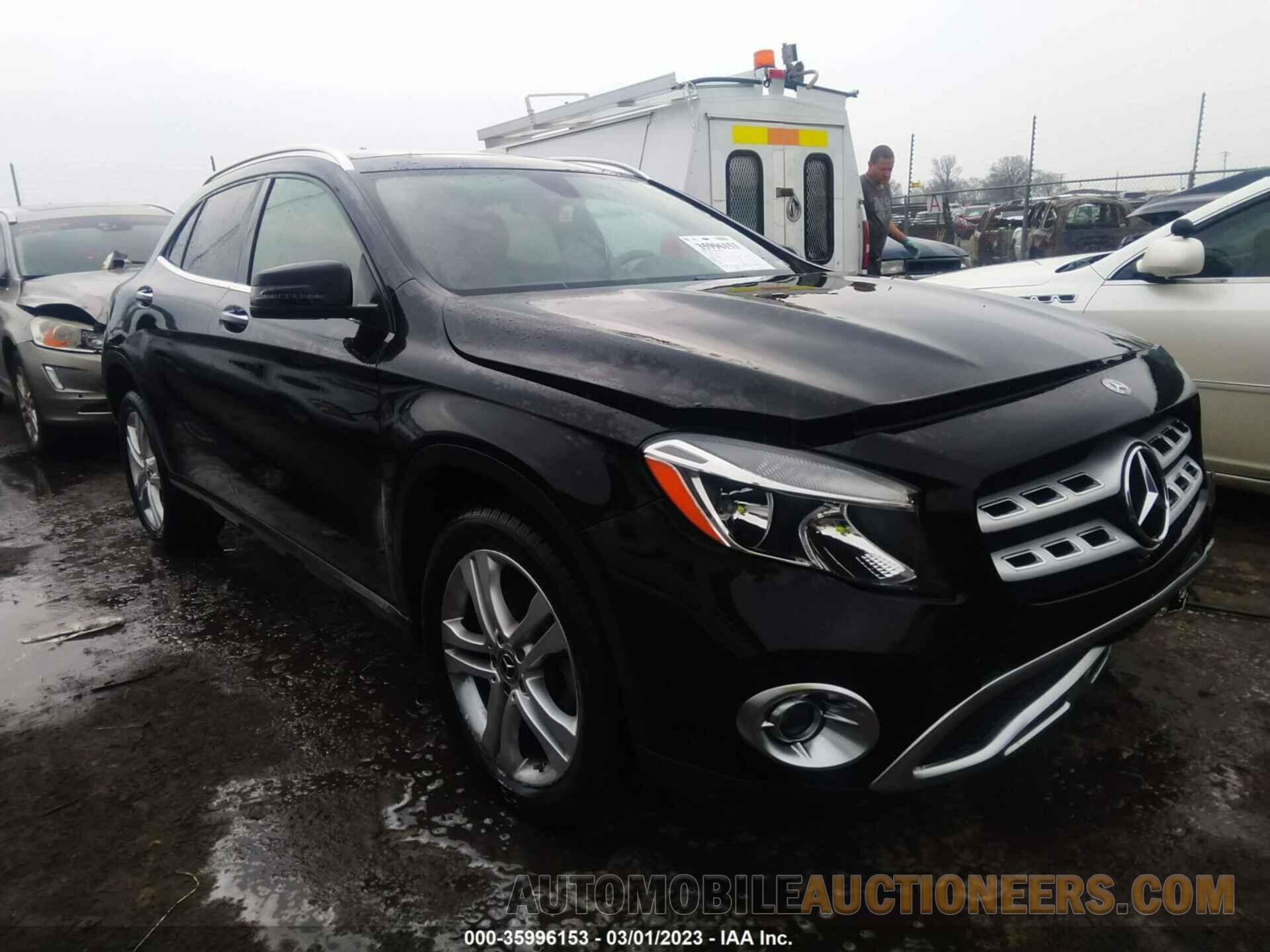 WDCTG4GB2KJ553408 MERCEDES-BENZ GLA 2019