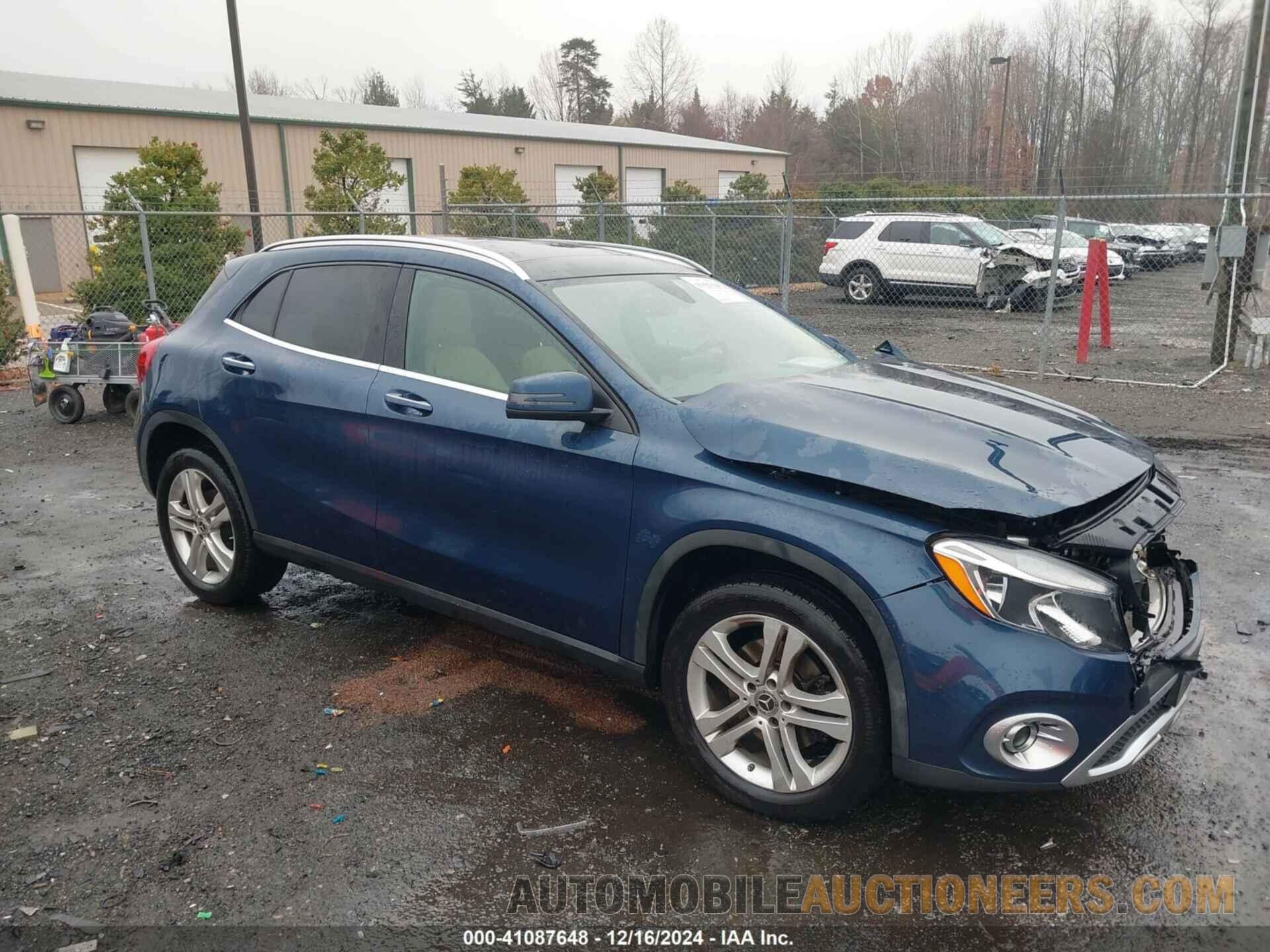 WDCTG4GB2KJ601957 MERCEDES-BENZ GLA 250 2019