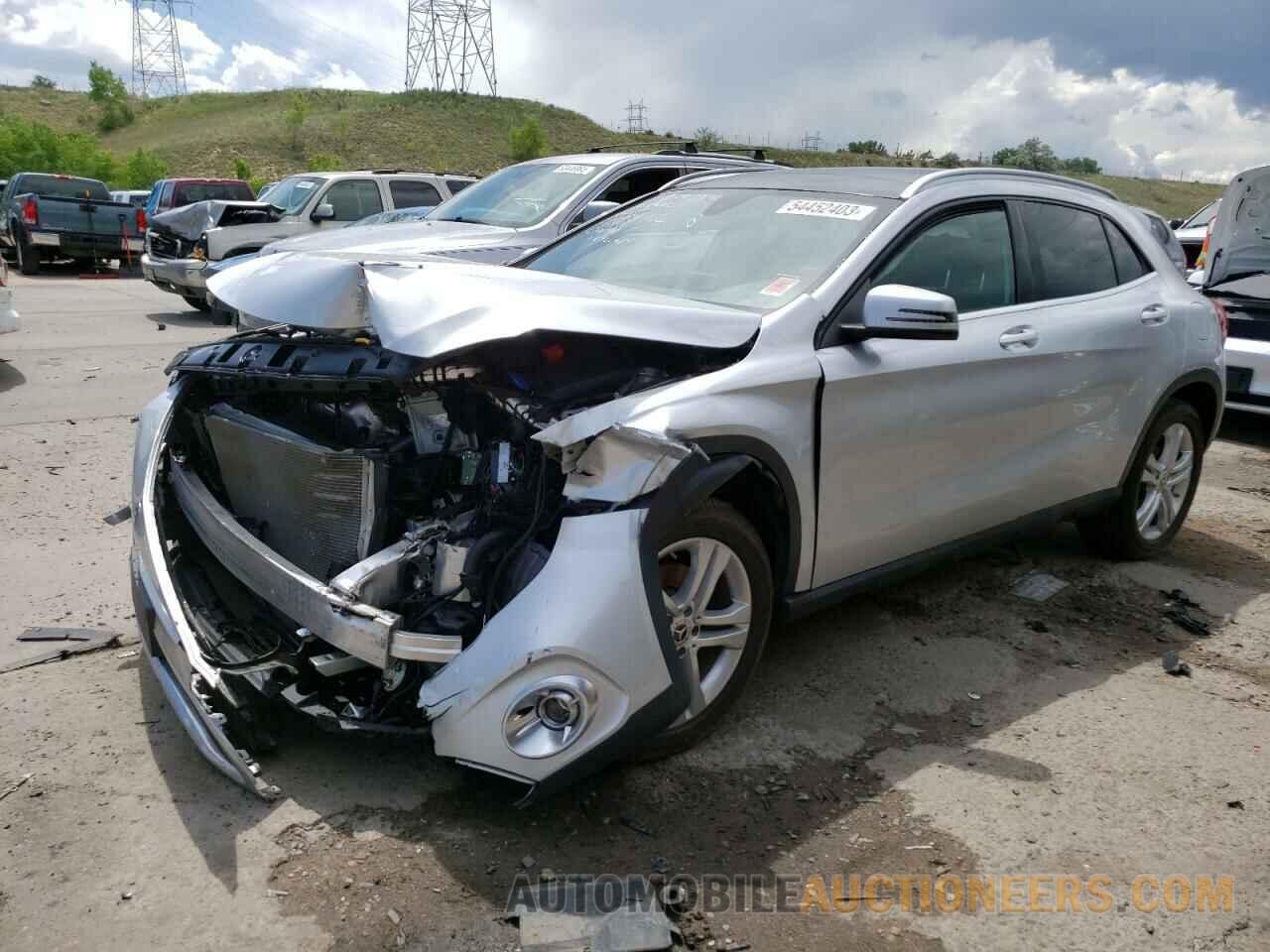 WDCTG4GB2KU020795 MERCEDES-BENZ GLA-CLASS 2019