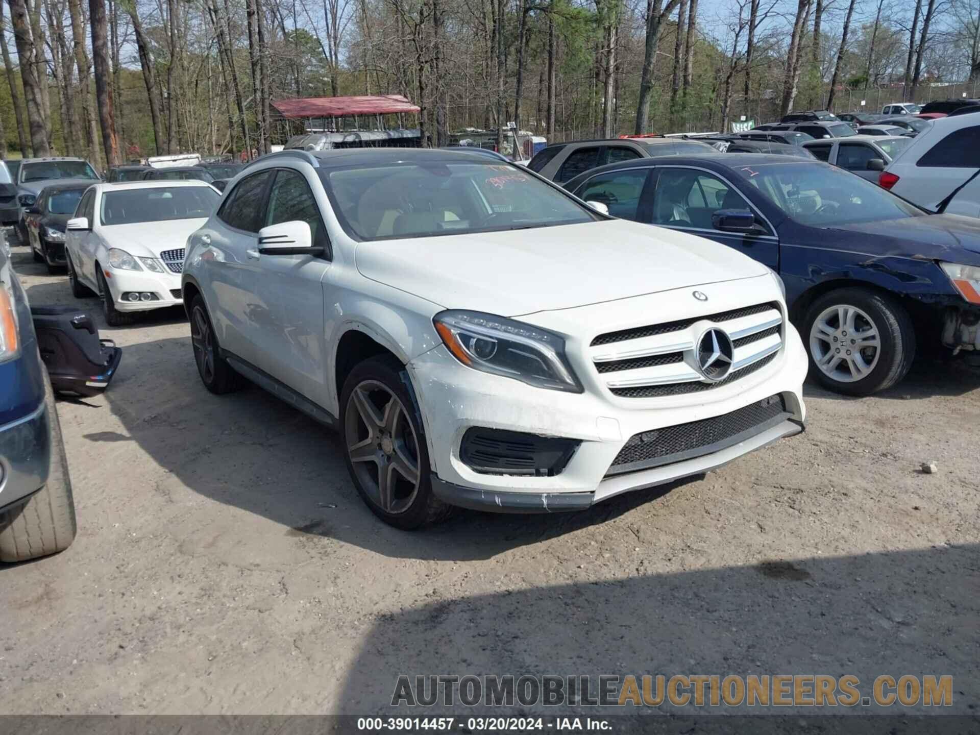 WDCTG4GB3FJ034020 MERCEDES-BENZ GLA 250 2015