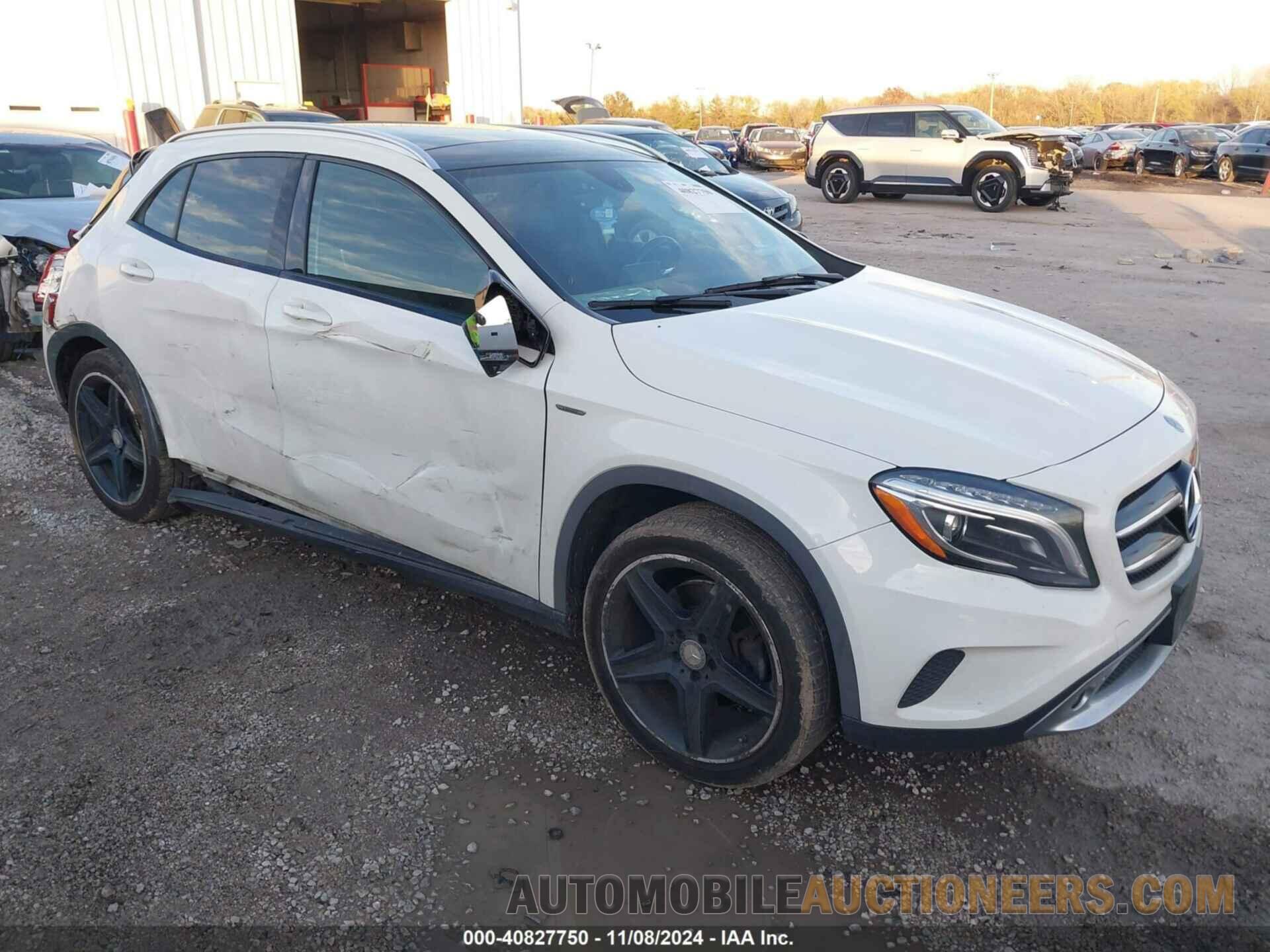 WDCTG4GB3FJ038133 MERCEDES-BENZ GLA 250 2015