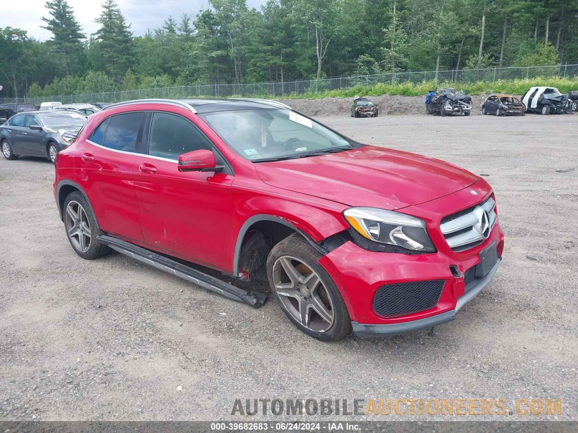 WDCTG4GB3FJ058012 MERCEDES-BENZ GLA 250 2015