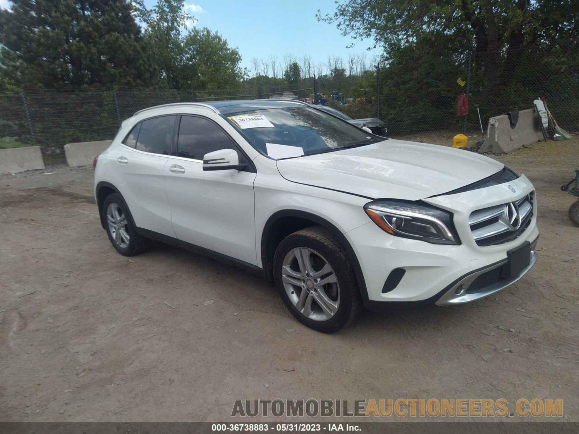 WDCTG4GB3FJ096615 MERCEDES-BENZ GLA-CLASS 2015