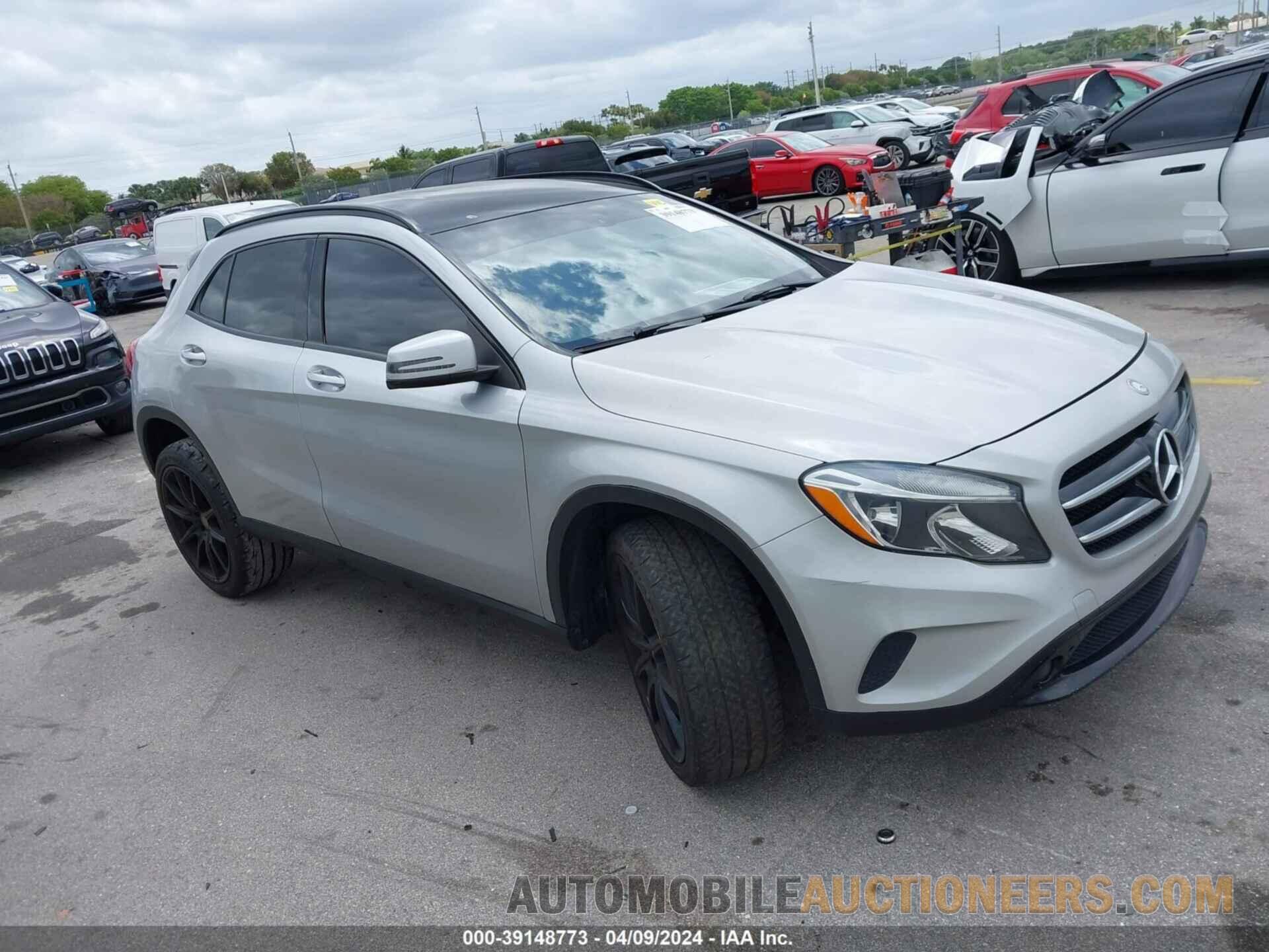 WDCTG4GB3FJ125580 MERCEDES-BENZ GLA 250 2015