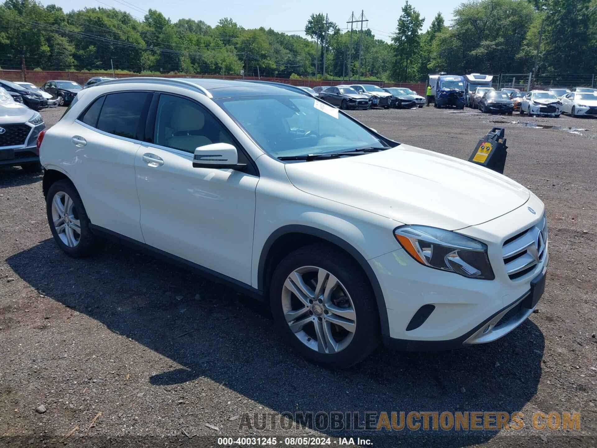 WDCTG4GB3GJ235823 MERCEDES-BENZ GLA 250 2016