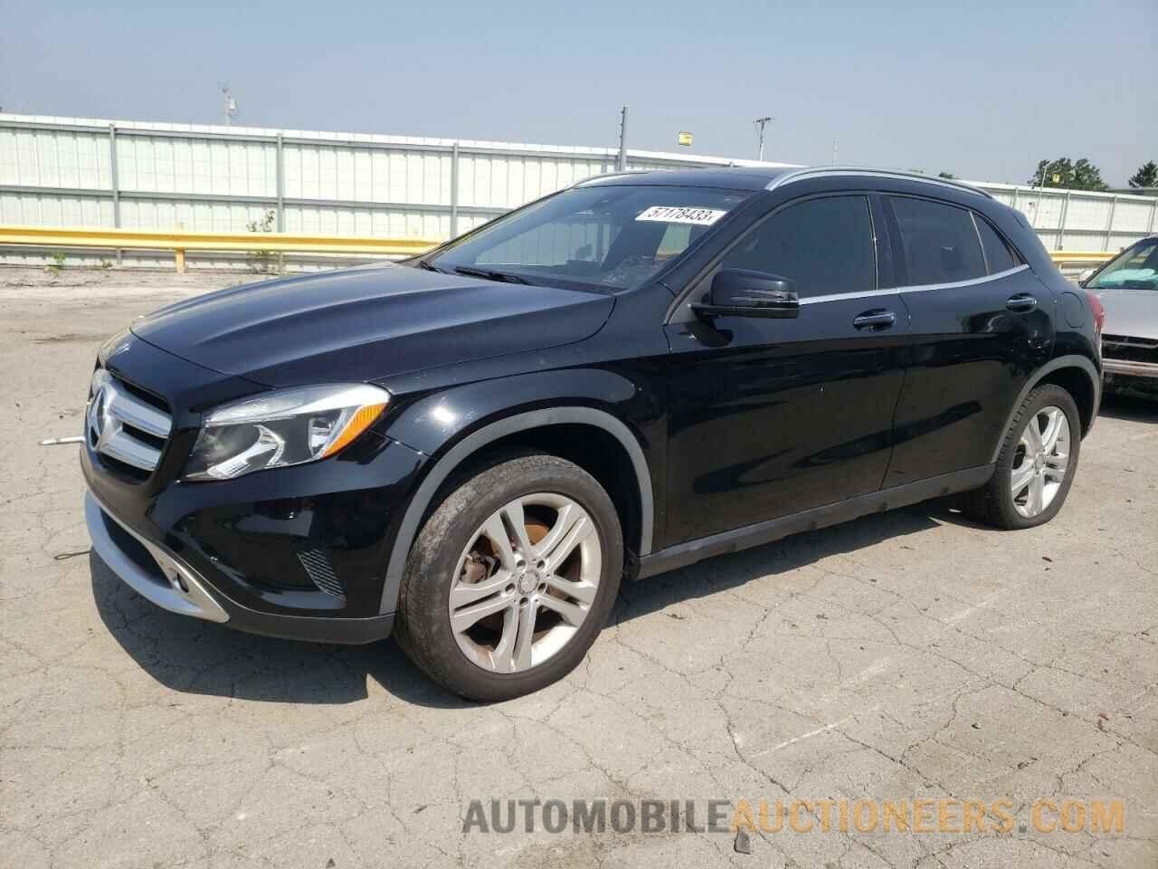 WDCTG4GB3GJ238513 MERCEDES-BENZ GLA-CLASS 2016