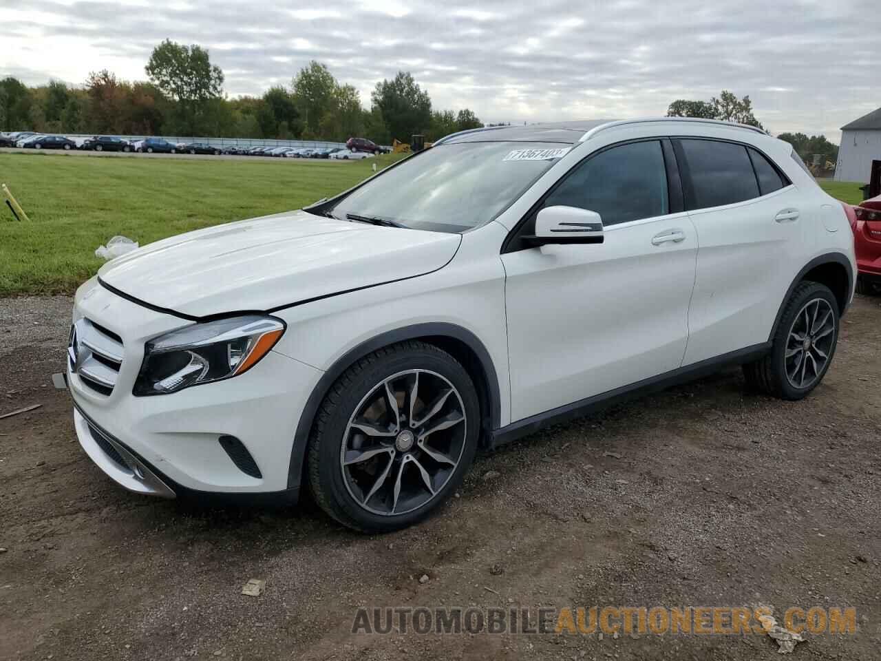 WDCTG4GB3GJ253884 MERCEDES-BENZ GLA-CLASS 2016