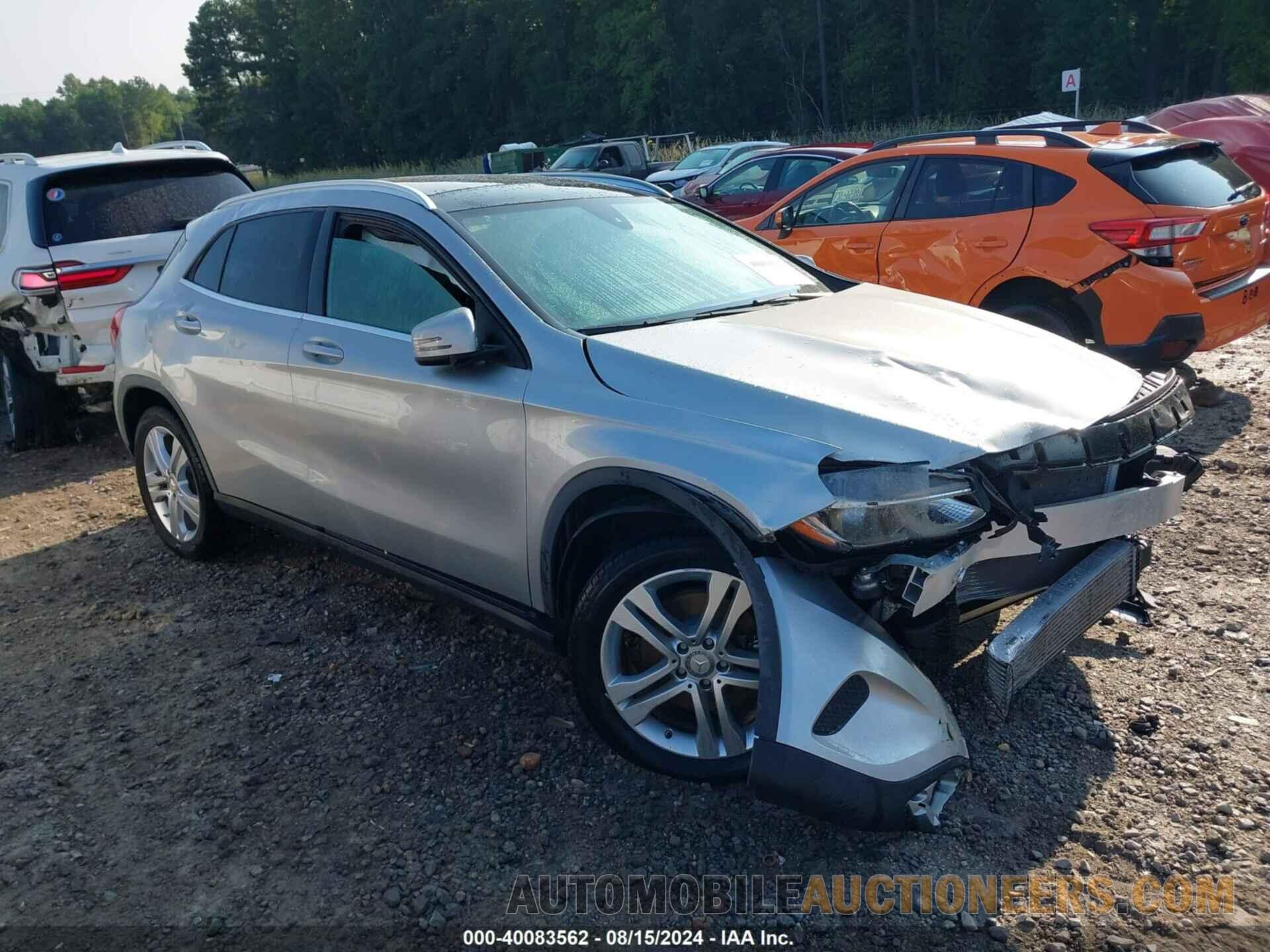 WDCTG4GB3HJ300350 MERCEDES-BENZ GLA 250 2017