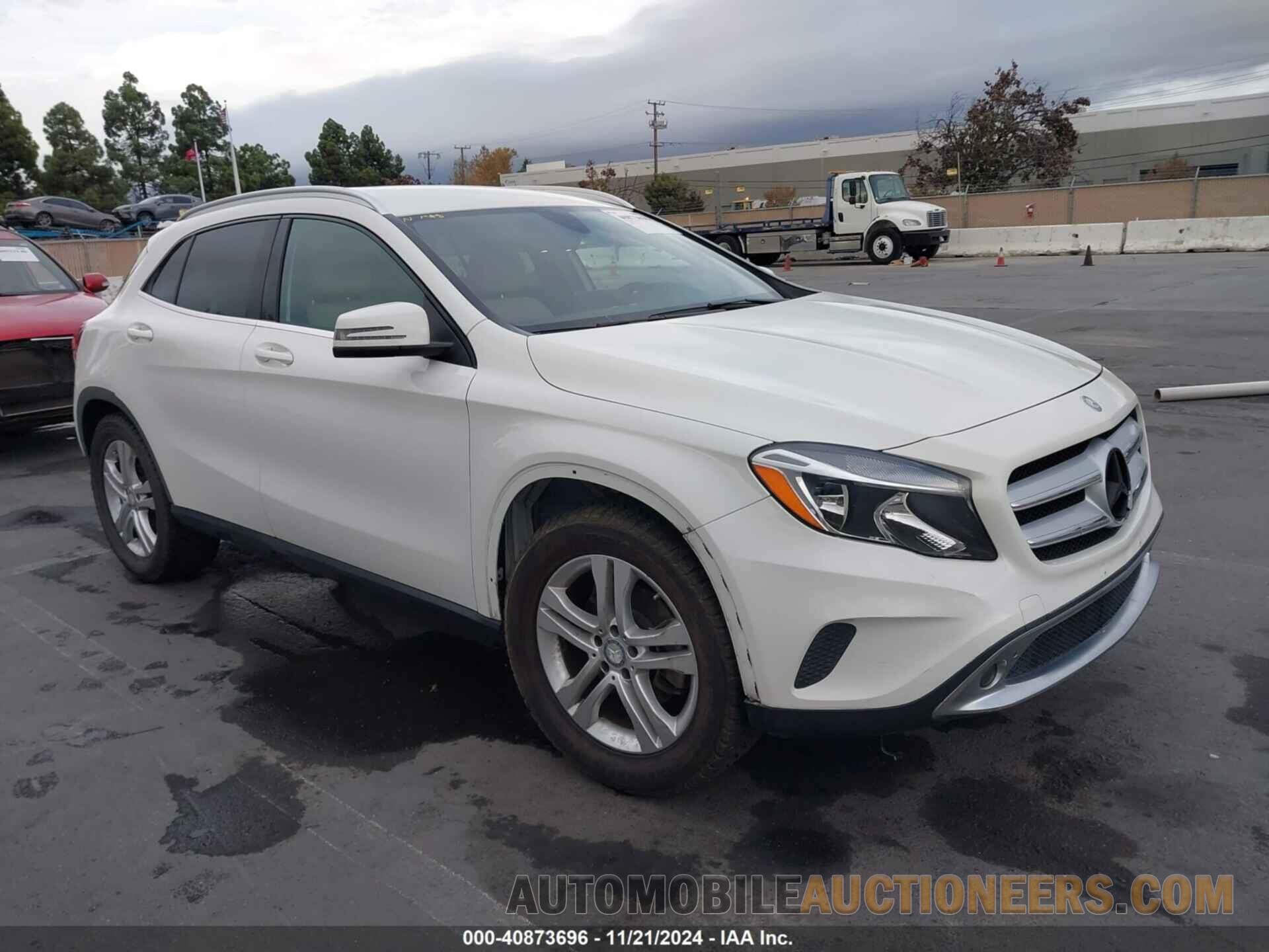 WDCTG4GB3HJ334739 MERCEDES-BENZ GLA 250 2017