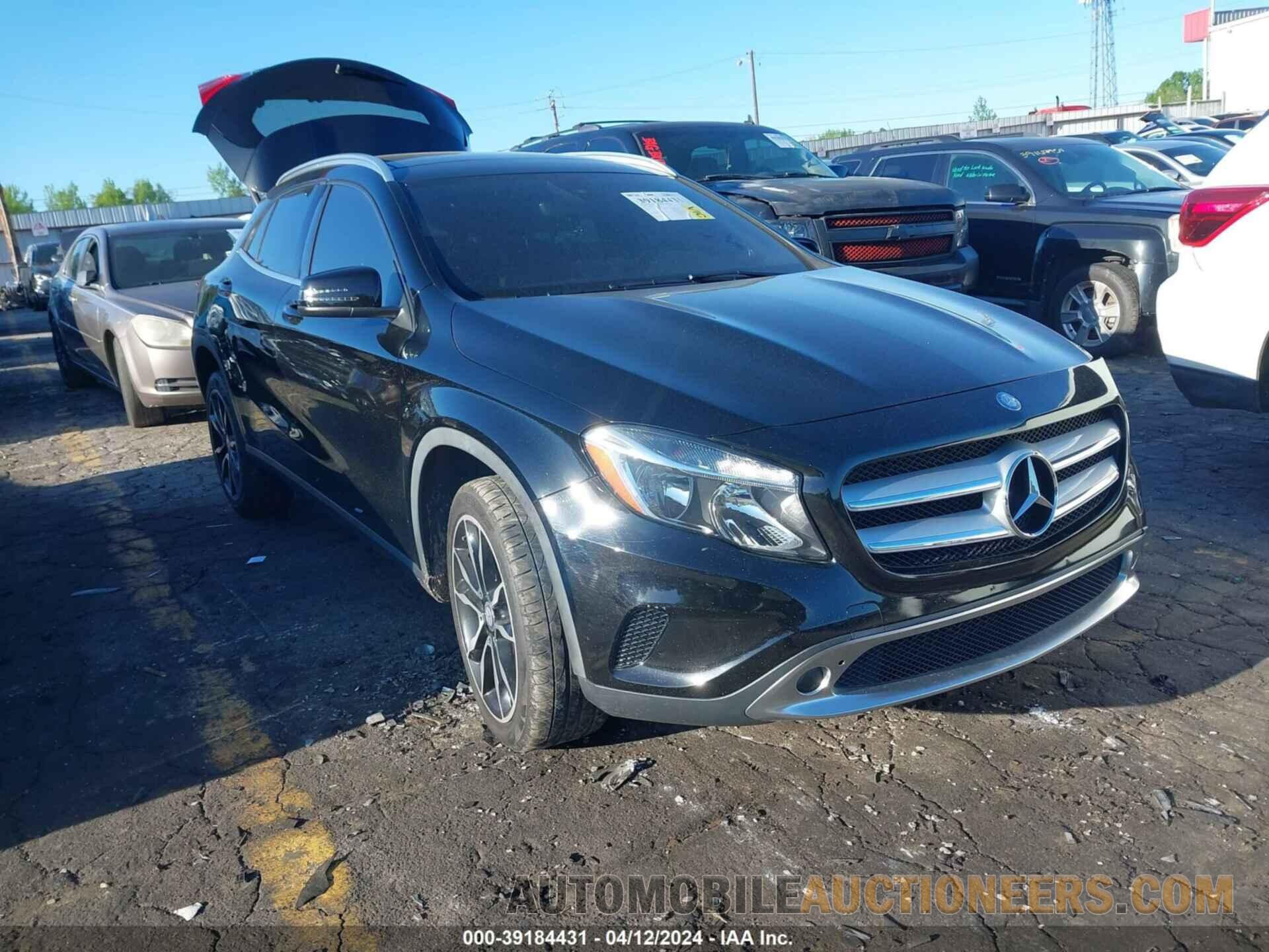 WDCTG4GB3HJ345725 MERCEDES-BENZ GLA 250 2017