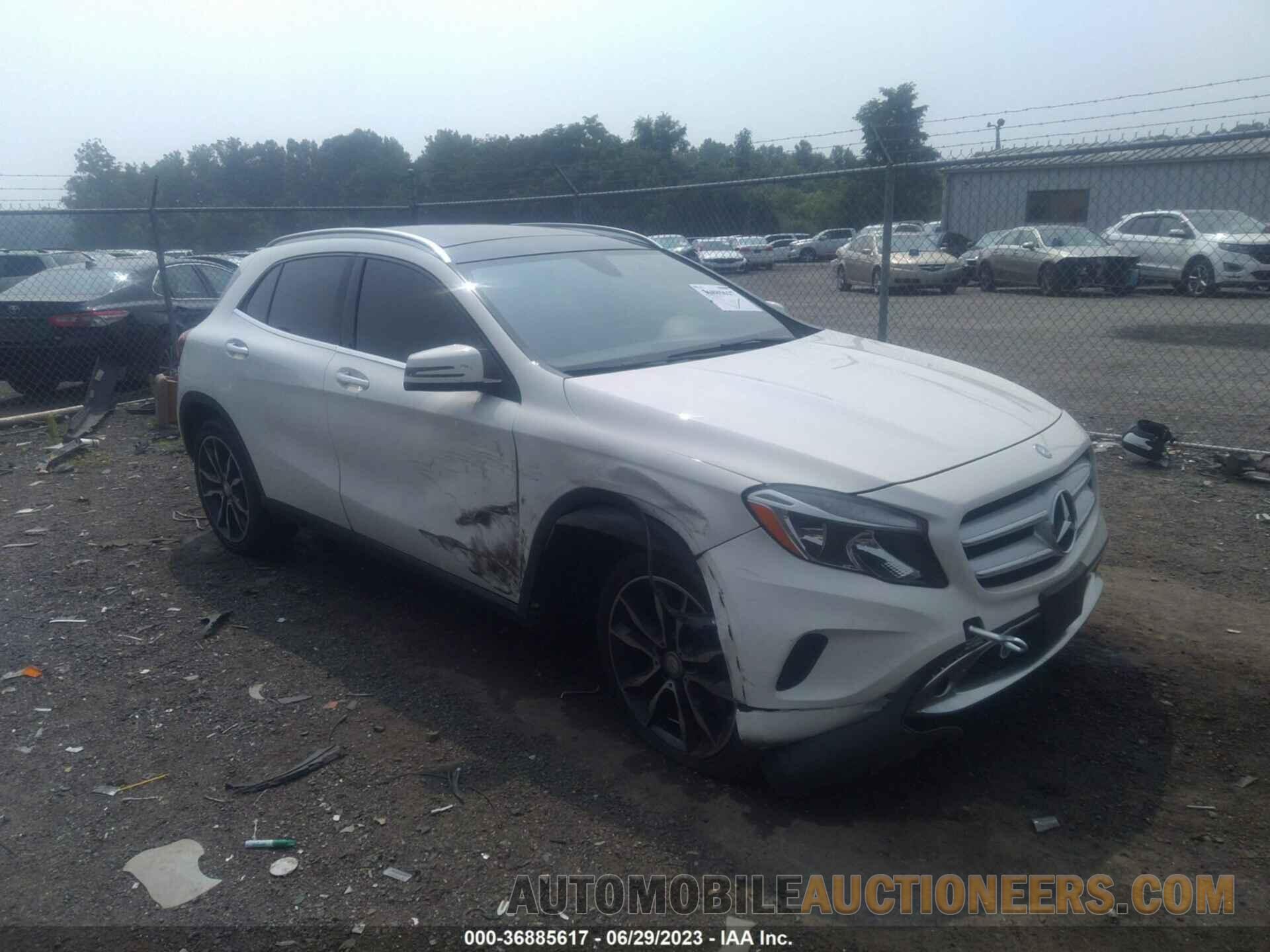 WDCTG4GB3HJ356661 MERCEDES-BENZ GLA 2017