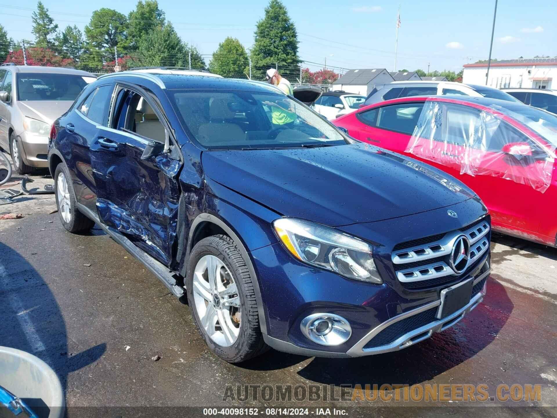 WDCTG4GB3JJ446284 MERCEDES-BENZ GLA 250 2018