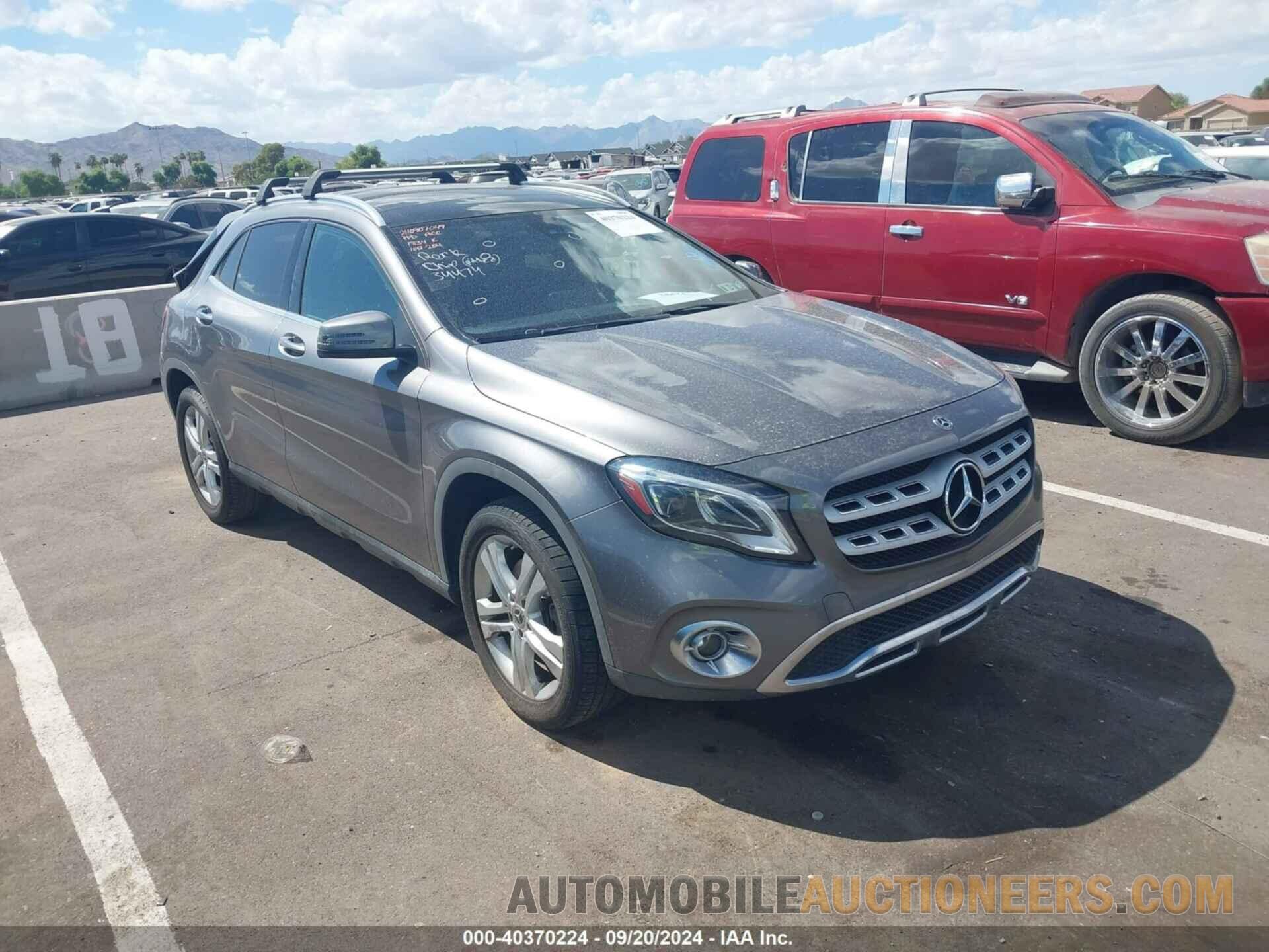 WDCTG4GB3JJ501834 MERCEDES-BENZ GLA 250 2018