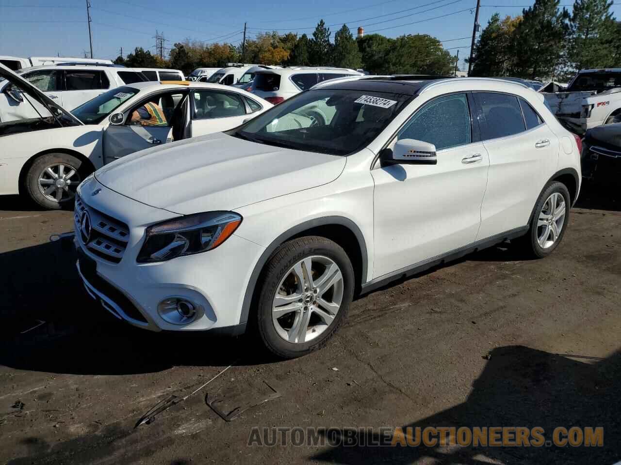 WDCTG4GB3KJ543633 MERCEDES-BENZ GLA-CLASS 2019