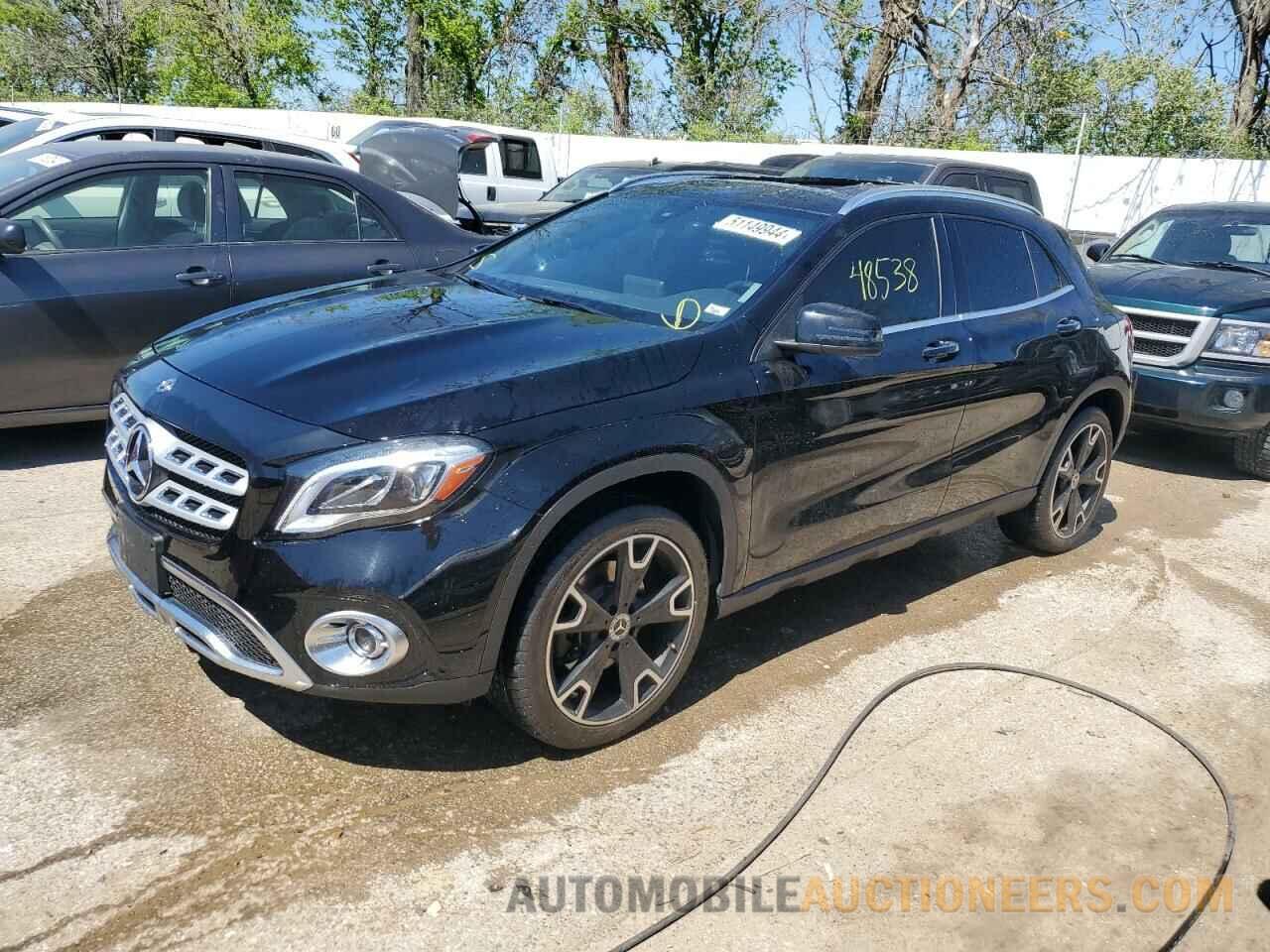 WDCTG4GB3KJ590905 MERCEDES-BENZ GLA-CLASS 2019