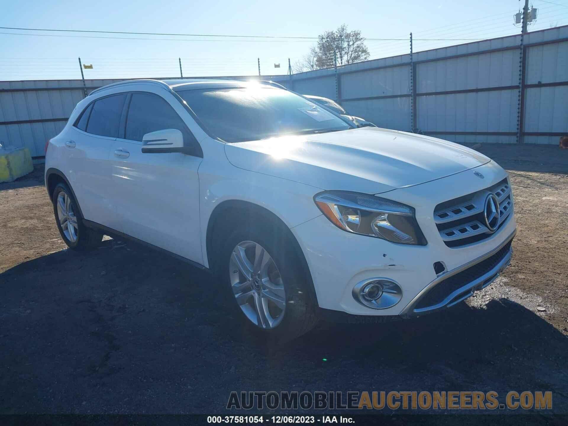 WDCTG4GB3KU004153 MERCEDES-BENZ GLA 2019