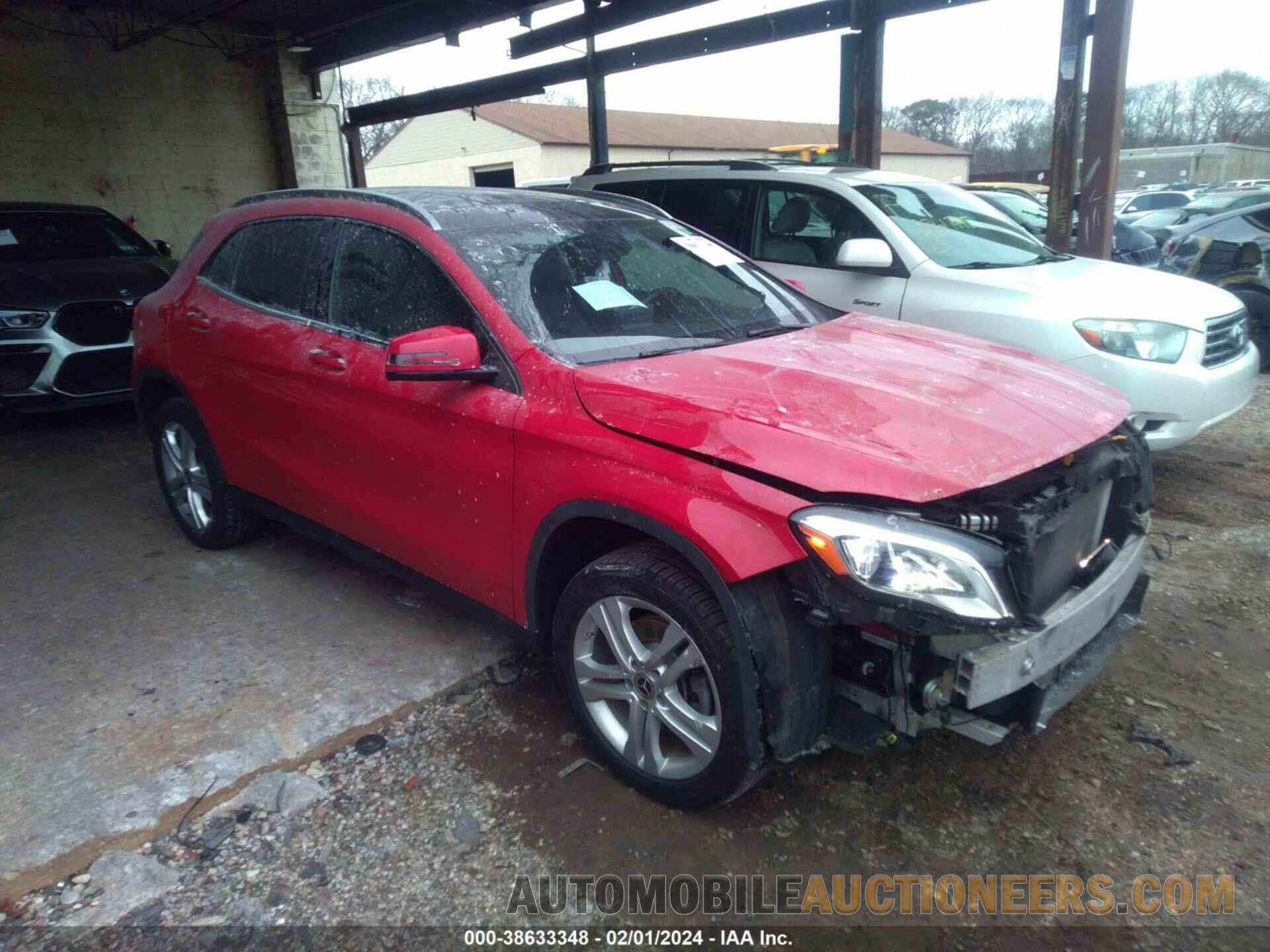 WDCTG4GB3KU016237 MERCEDES-BENZ GLA 250 2019